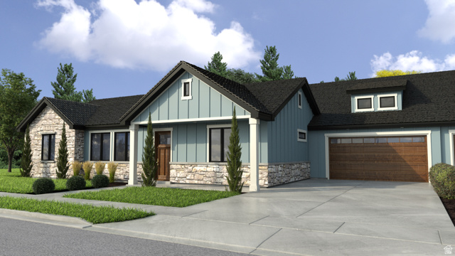 "Sutherland" Floor plan Shown. Come see all of our available floorplans at West Valley's finest 55+ community, The Heather on Parkway. Enjoy private gated security in one of the most accessible spots in Salt Lake County. Walking distance to major shopping centers, trail systems, and restaurants. 10 minutes from Salt Lake International Airport and only 15 minutes from downtown Salt Lake City. Meet directly with the builder and craft your interior to make your new low-maintenance/no-stairs living feel like home. Reservations available for units to-be-built. All "Sutherland" and "Moffat" units include plantation shutters, 8' Entry Doors, Double Pane Low-E glass, Ceiling Fan in Family Room, Quartz Counters, and fully fenced rear yard w/ landscape.