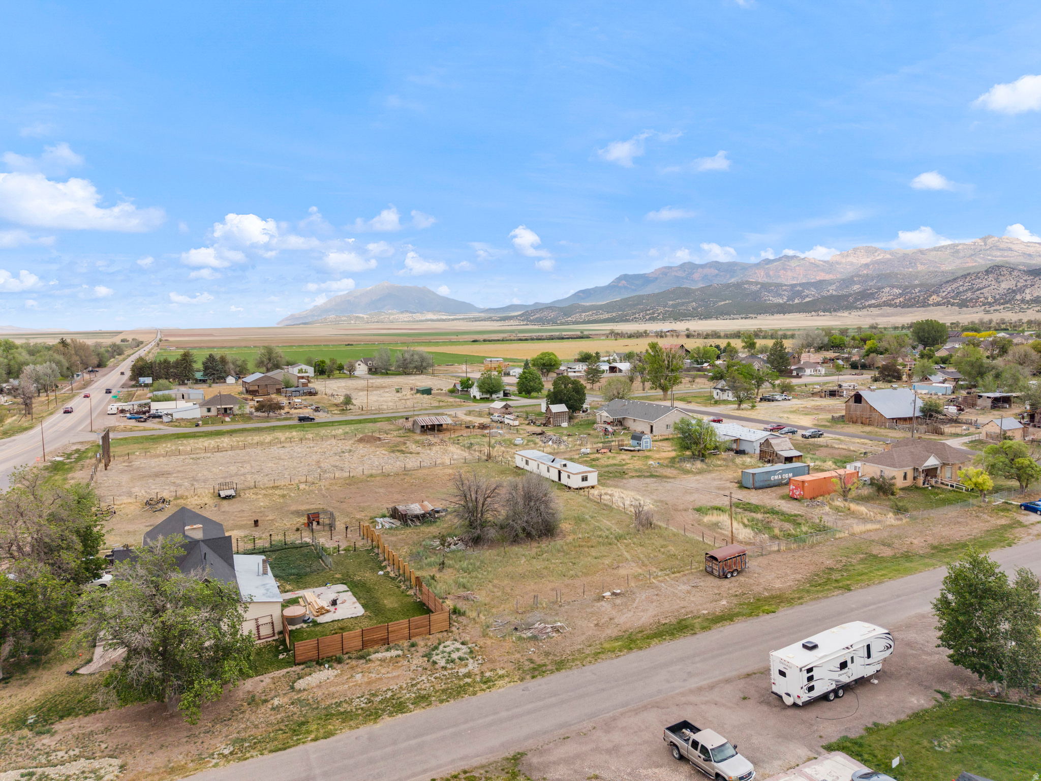 Great 1/2 acre building lot located in the heart of Levan Town! This flat, usable lot offers beautiful views of Mount Nebo and gives you the perfect opportunity to build the home you have been dreaming about. Conveniently located near the town center with the church, local gas station, park, and city buildings all nearby. Levan is known for its small town feel and animal-friendly atmosphere, giving you room to enjoy country living while still being close to local conveniences. Bring your plans, your animals, and your vision. This property is ready to become home!