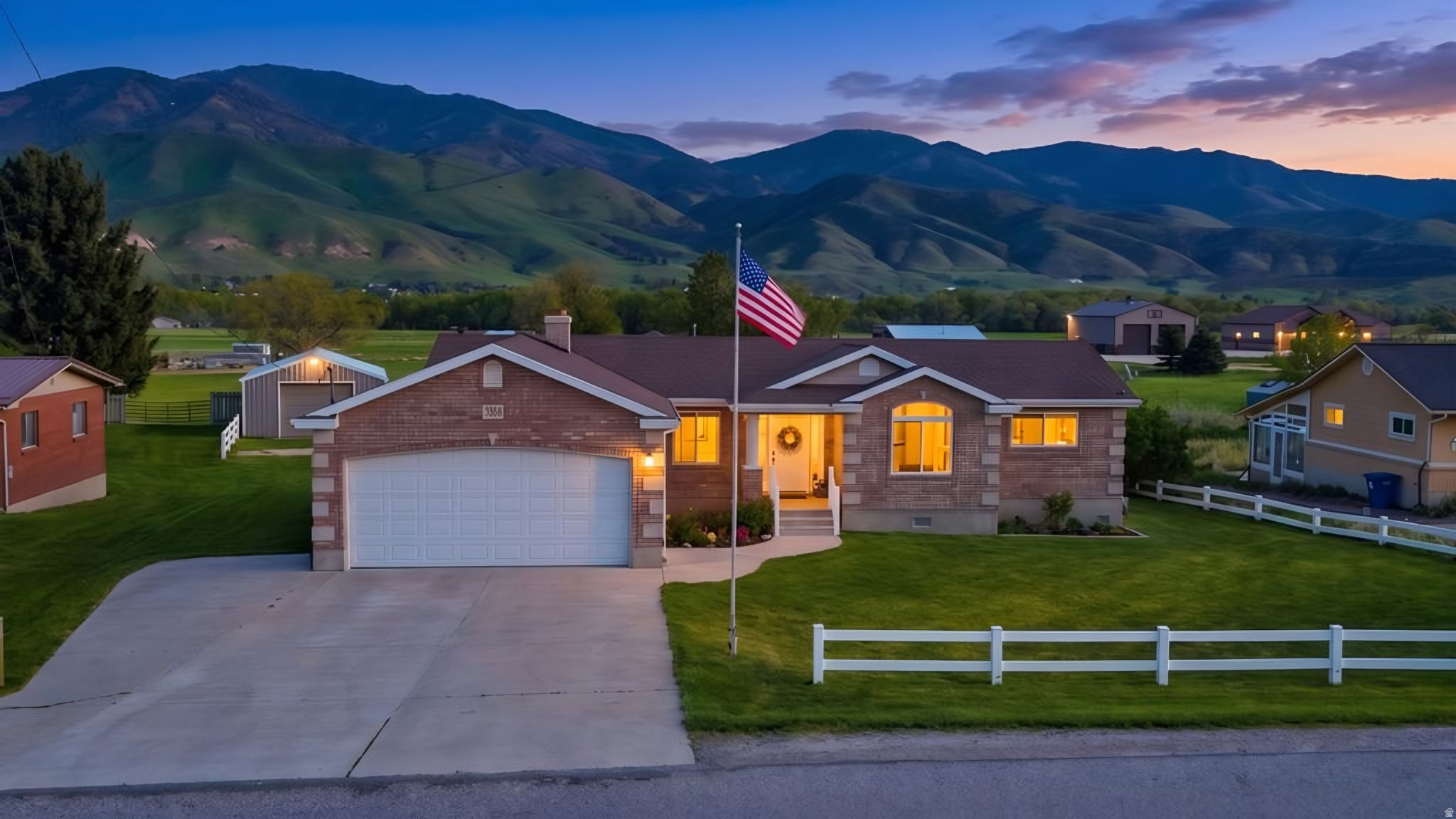 Mountain views, privacy, and the Morgan lifestyle buyers dream about. This beautiful custom home offers breathtaking valley sunsets, spacious living areas, abundant natural light, and the peaceful setting that makes Morgan County so desirable. Enjoy quiet mornings, outdoor living, and room to relax while still being conveniently located. Rare opportunity to own a view property in one of Morgan's most sought-after areas.