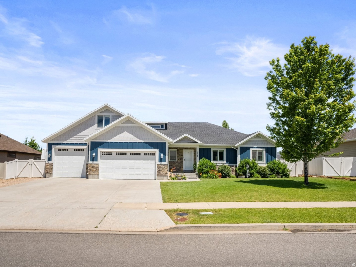 ***Open house July 11th, 12pm-3pm.***Welcome to this exceptional rambler in the highly sought-after Heber Meadows community, where spacious living meets mountain-town charm. Situated on a generous .32-acre lot, this beautifully designed home offers 7 bedrooms, 4 full bathrooms, and room for everyone to spread out. The inviting main level features soaring vaulted ceilings, rich hardwood floors, and an open, light-filled layout. The private primary suite includes a walk-in closet and an ensuite bathroom, while two additional bedrooms provide flexible space for family, guests, or a home office. The living room is already plumbed for a gas fireplace, and gas plumbing behind the range offers the option for a gas stove. Downstairs, the fully finished basement expands your living space with additional bedrooms, a wet bar that offers potential for a second kitchen, and endless possibilities for multi-generational living, entertaining, or guest accommodations. Car enthusiasts and outdoor adventurers will love the oversized 4-car garage with ample room for vehicles, recreational equipment, and storage, hot and cold water spigot and plumbed for a heater. The expansive lot also includes dedicated RV parking and plenty of outdoor space for gatherings, play, or creating your dream backyard oasis. Located just minutes from world-class recreation, golf, reservoirs, and the amenities of downtown Heber, this home offers the perfect combination of comfort, functionality, and the incredible lifestyle that makes Heber Valley one of Utah's most desirable places to call home. Buyer/Buyer agent to verify all information.