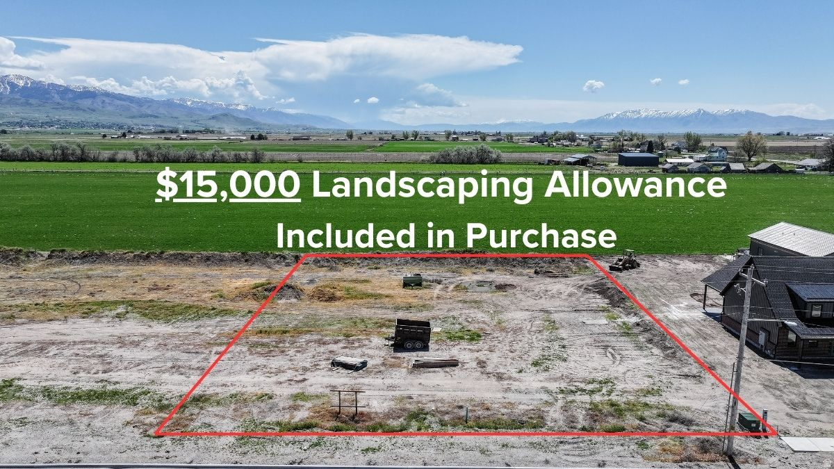 Build your dream home in a setting that offers the perfect blend of rural charm and connected community living. This exceptional homesite features sweeping views of Cache Valley and surrounding farmland, creating a peaceful backdrop with stunning year-round scenery. Located directly across from the elementary school and within a walkable small-town community, this property offers both convenience and lifestyle appeal. Curb and gutter are already in place, future city sidewalk installed after construction, adding value and ease for future construction. Plus, enjoy a generous $15,000 landscaping allowance to help bring your vision to life. A rare opportunity to create a custom home in a location that combines open space, community connection, and everyday convenience.