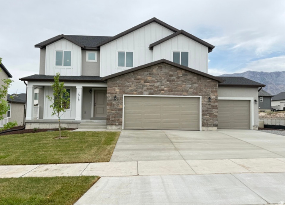 "Aubrey" Sample. Come see the newest community right next to maple mountain high school! Lender incentives available! Reach out for a full list of all 30 available floor plans and pricing! Our prices and quality can't be beat. We have been building homes for more than 25 years, this makes us one of the most experienced builders. Our lightning fast construction schedule will have you into your new home in 6 months. Call agent for plans, pricing and maps. Call for Model Home locations, open Mon-Sat 12-6. Buyer to verify all information.
