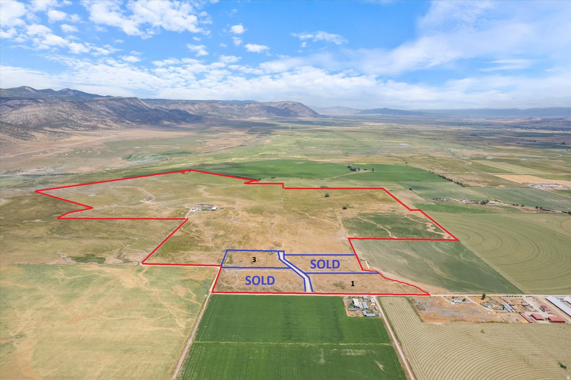 Build ready 5.7+ Acre Lots in the secluded Manti Valley Ranch! Beautiful views in every direction and a developer who's done it right! 1-Acre-Foot water right included in the shared well. Electricity and water are stubbed to the properties. Lots 1 and 3 are available. Additional land and water available. 15 minutes to Snow College, Walmart, and the up and coming Ephraim Crossing! Call listing agent for more information. Sewer would be a septic tank.