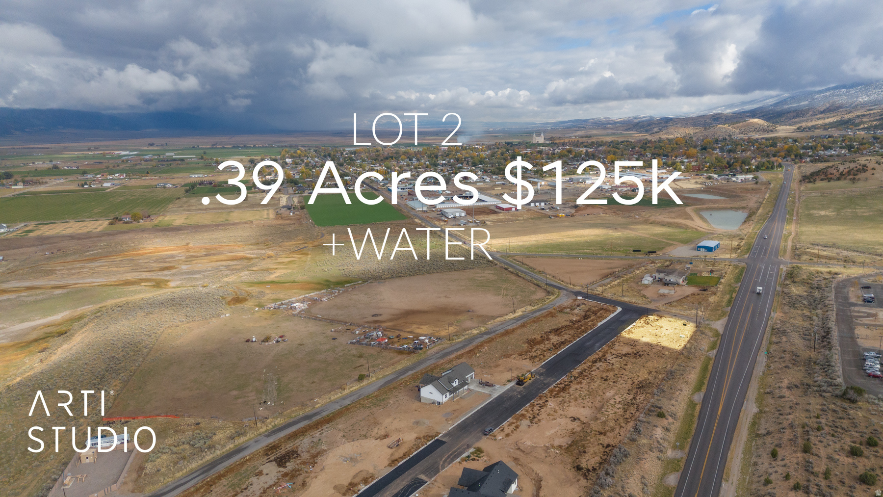 Irrigation water is provided by and subject to availability from Manti City Creek Water Users Mutual Association, front yard included.