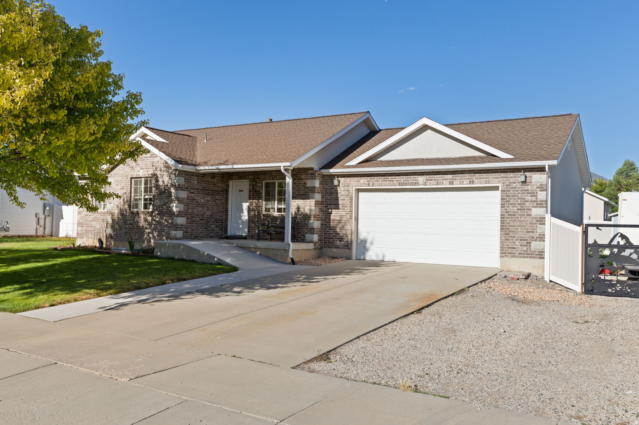 Beautiful 5 Bedroom, 3 Bath home on a corner lot with stunning mountain views, RV parking and a large storage shed. This home offers plenty of living space, plus a spacious backyard with garden space and fruit trees. Conveniently located near schools, parks, shopping, and outdoor recreation. A great combination of space, comfort and location!  Square footage figures are provided as a courtesy estimate only and were obtained from county records.  Buyer is advised to obtain an independent measurement. Buyer and buyer agent to verify all information in listing.