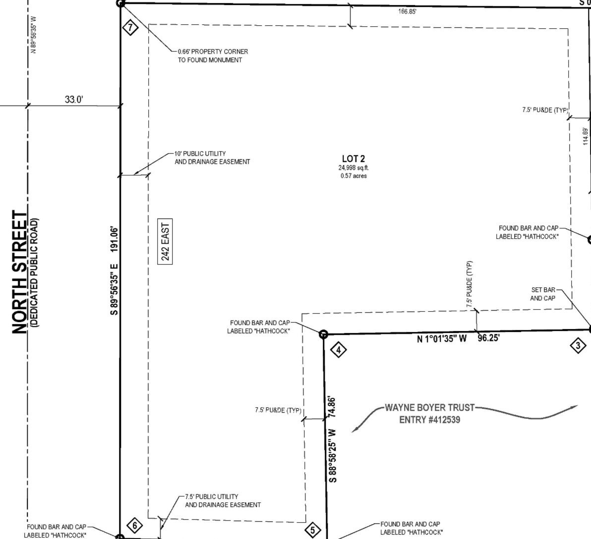 Rare opportunity to own one of the few multi-family zoned lots in Grantsville. Flat and ready to build with utilities stubbed or accessible.
