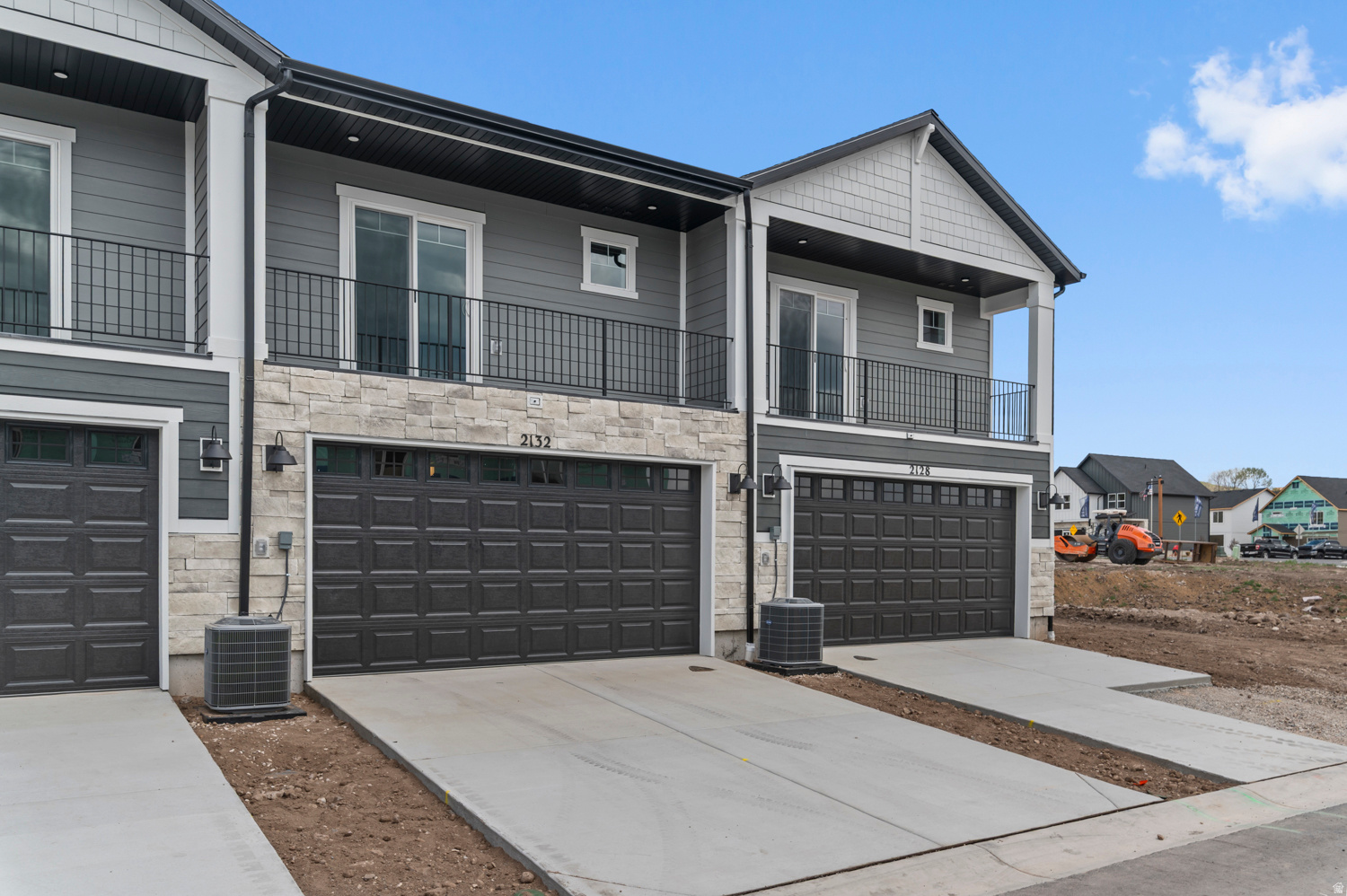 The Montebello is a two-story townhome that offers 3 bedrooms, 2 bathrooms and a 2-car garage and 2 car drive-way, with a functional and open main floor layout. Interior features include quartz countertops, laminate flooring, modern cabinetry, and large pantry. Upstairs includes a walk-in laundry room, full bath, and a large primary suite with walk-in closet and private bath. The Home comes with a Smart Home Package, radon system, and builder warranty. Actual home may differ in color/material/options. Pictures are of finished homes of the same floor plan and may contain options/upgrades/ decorations/ furnishings not available at the advertised price. No representation or warranties are made regarding school districts and assignments; conduct your own investigation regarding current/future school boundaries. Buyer to verify all information.
