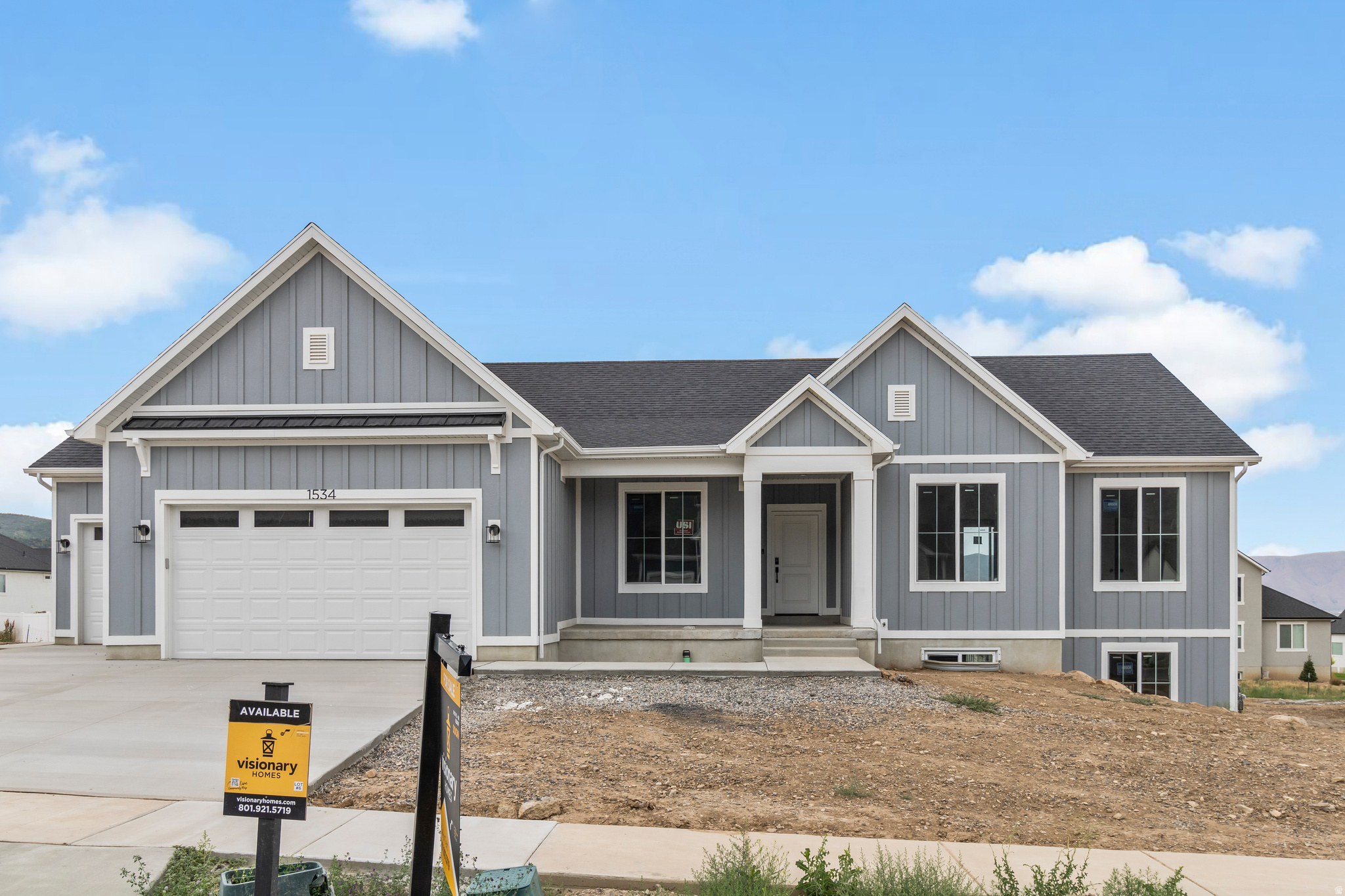 *TO BE BUILT* The Cambridge in the Meadows at Hyde Park is what home ownership dreams are made of. Paired with good-sized lots that range from .30 to .40 of an acre with a minimal HOA to cover common area... the Cambridge is one of Visionary Homes' oldest floor plans that has been loved by family after family for over a decade. An incredibly open concept with a living room space that is built to entertain or do a wide variety of activities. Want 3 good-sized bedrooms with an additional flex room? Check. Want a massive L shaped Kitchen with a 5 * 4 island? Check. Want to be in the heart of Hyde Park in a well-established area with incredible views? Check. Standard 9-foot ceilings that open up the rest of the home? Check. Come and see how Visionary Homes can take your home-buying experience to the next level. **Photos of the home are not of the actual home and are for representation purposes only.