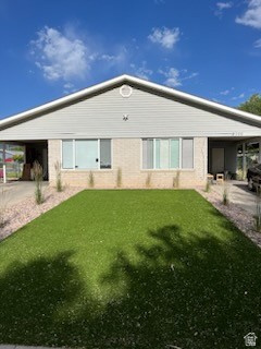 Newly renovated duplex Tucked away at the end of street with a peaceful ambiance. New water heaters, LVP flooring and artificial turf. Each unit is approximately 943 sq ft, featuring 2bed, 1 bath.  3 car driveway for each side.  Including a single carport per side.  Elementary school, and bus station in walking distance.  Nearby shopping and grocery store, close freeway access and just 20 min from SLC.  Rents are $1570.00 and $1625. One year lease agreement is set to expire Aug 1ST. For a first time home buyer or a savvy investor, this could be your opportunity. With 20% down, caprate is 5%