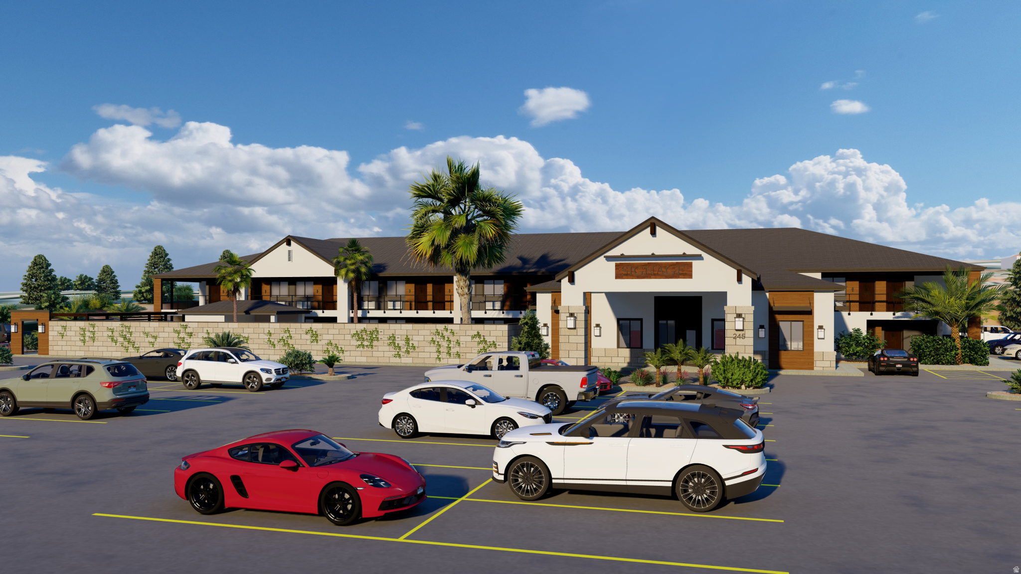 PHASE 1 PRICING!! INCENTIVE - BUILDER TO PAY HOA DUES FOR THE FIRST YEAR! Own a Pool Side, City View or King Suite Condo-hotel unit in one of St. George's busiest and most desirable districts, drawing year-round tourism and tournament traffic. This commercial project will be sold as individual condo units while being operated as a hotel. It is ideally located within the Promenade Shopping Center, adjacent to I-15 Exit 8 and directly across from The Shoppes at Zion, this property offers exceptional visibility and accessibility. The hotel is undergoing a full redesign and renovation with upgraded resort-style amenities. Enjoy a private outdoor pool, hot tub, fire pits, BBQ's and enhanced privacy with the raised east wall surrounding the pool area. Additional amenities include guest laundry facilities, business center, complimentary breakfast, and WiFi. Each unit includes standard hotel features such as a flat-screen TV, table and chair, coffee maker, microwave, refrigerator, hair dryer, iron and ironing board, with select connecting rooms. Condo owners also enjoy access to an exclusive owners lounge during their stay.