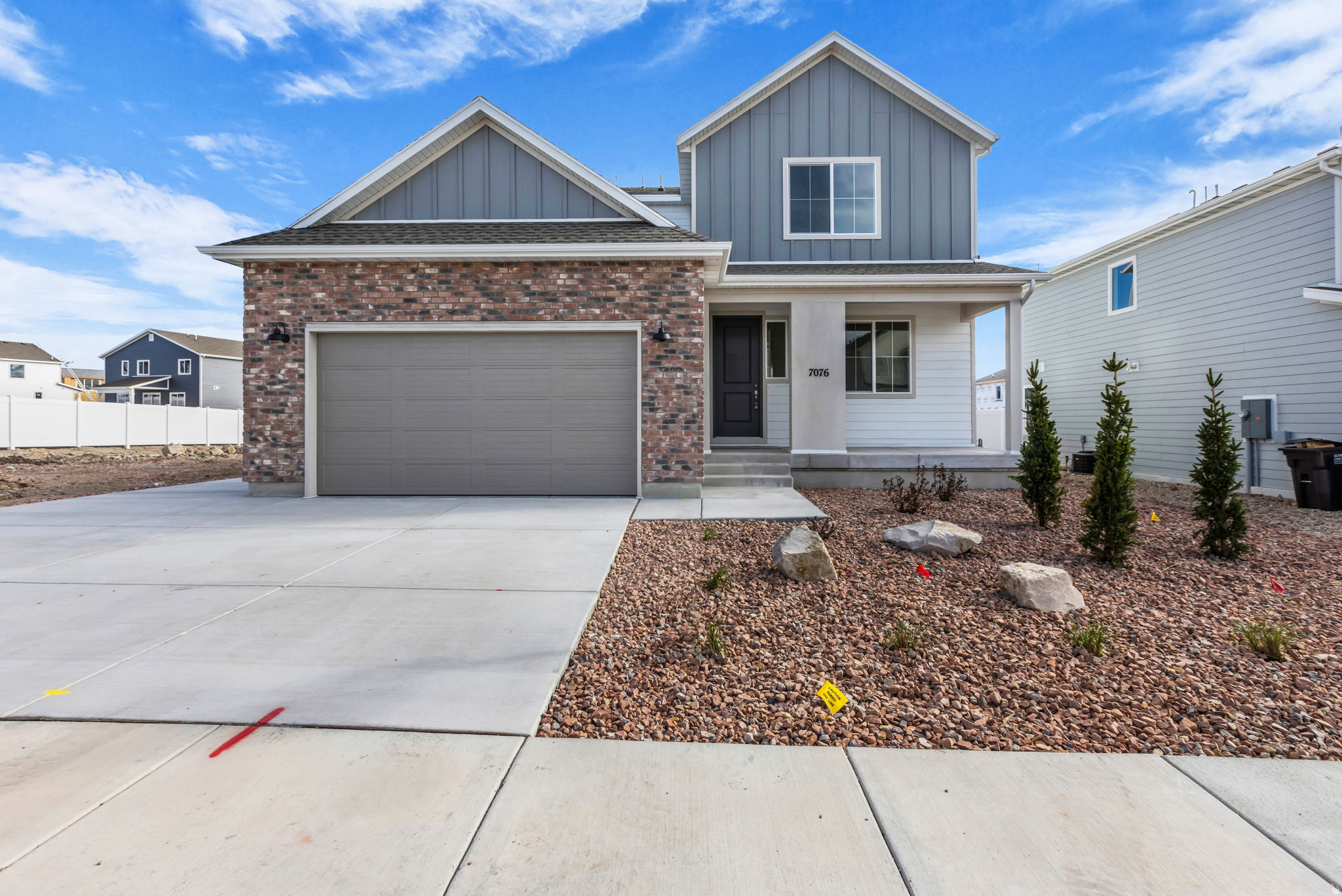 New construction home in one of Park City's most affordable and fastest growing communities, Silver Creek Village. This thoughtfully designed home features an open-concept main level with a private office just off the entry, perfect for remote work or a quiet retreat. A functional mudroom and laundry room, ideal for all your mountain gear, are conveniently located off the garage. The kitchen showcases upgraded LG stainless steel appliances, a gas range with vented hood, double ovens, quartz countertops, and classic shaker-style cabinetry-perfect for both everyday living and entertaining. Upstairs, you'll find four bedrooms, including a spacious primary suite with a walk-in closet, dual vanities, and a private water closet. One of the home's standout features is the two-bedroom apartment ADU* with a dedicated exterior entrance, offering excellent flexibility for rental income.   Additional highlights include a fully fenced yard, high-efficiency HVAC system, and tankless water heater. Residents of Silver Creek Village enjoy walkable access to a community garden, summer splash pad, playground, park, and direct connection to Park City's extensive trail system. Schedule your private showing today and experience the lifestyle, flexibility, and value this Silver Creek Village home has to offer. *The ADU is to be used as a rental under the guidelines of Summit County's Workforce housing plan. Seller offering 2% towards Buyers Closing Costs. *Subject to Lender approval