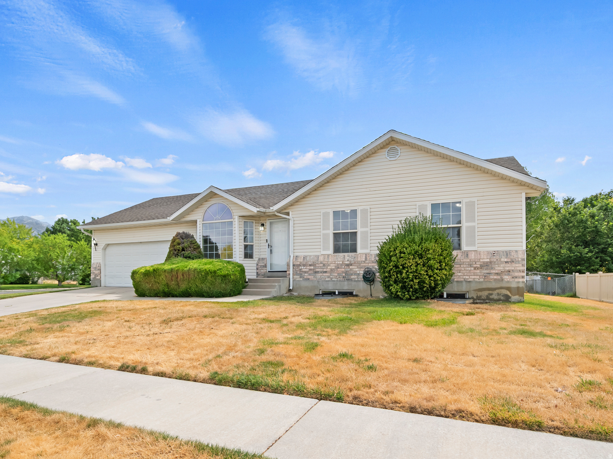 Amazing Lehi home with large fully fenced yard, fully finished basement and new paint, new carpet, granite countertops and move-in ready.  This home has 3 bedrooms on the main floor including the master with en-suite.  The basement provides a large family room, oversized bedroom, a full bath room for a 5th bedroom in an already finished area off of the family room.  Located near Silicon Slopes and companies like Adobe, Oracle, Microsoft, Ancestry and Qualtrics.  Easy access to I-15, Timpanogos, Pioneer Crossing.  Located within walking distance to parks and a short drive to shopping at Traverse Mountain and Thanksgiving Point