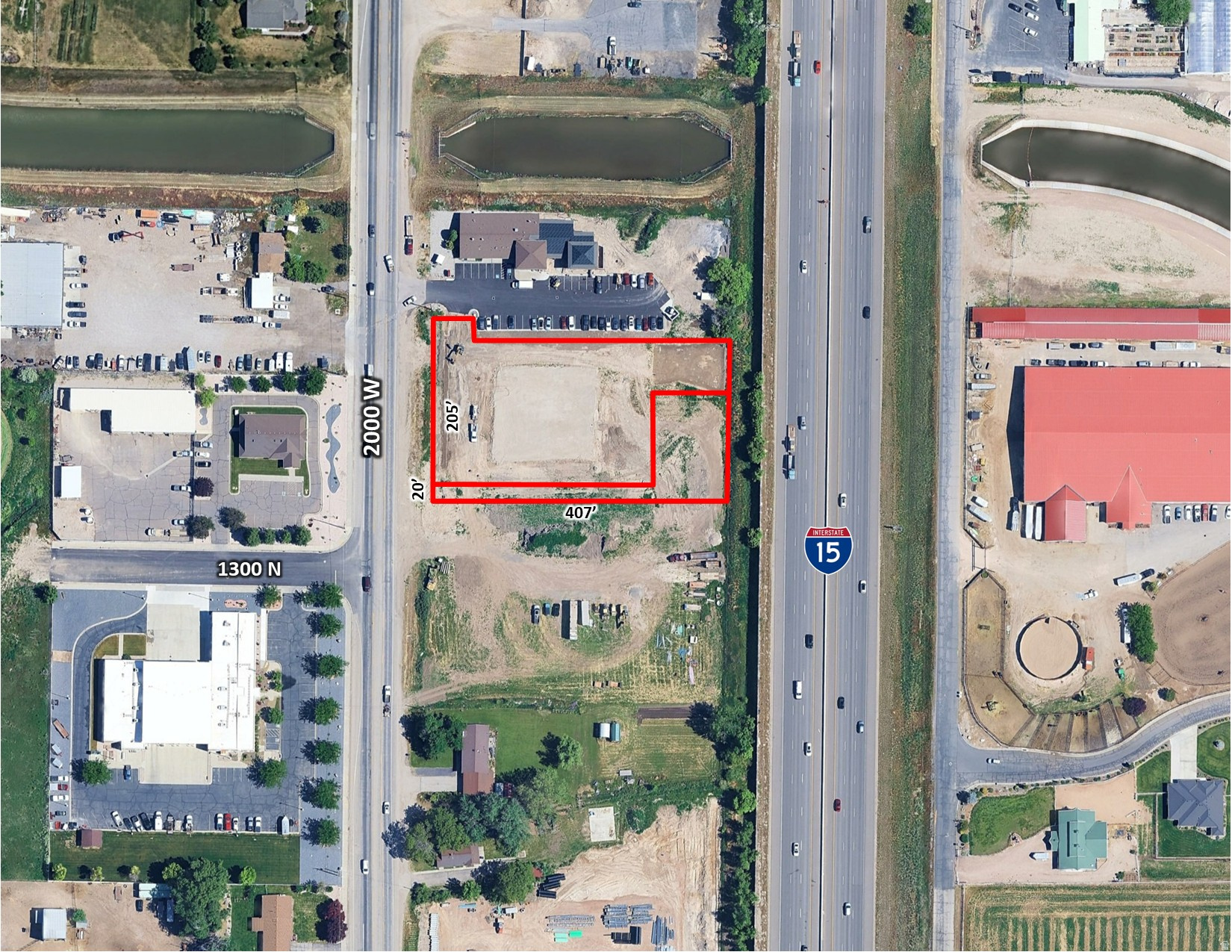 Approved & improved for a 16-bed assisted living facility. Everything necessary to go vertical on construction has been installed and paid for, including the building permit.  Also includes Tax ID 15-804-0002, which is zoned R-1-15 and approved for a residential building lot, intended for a home for the manager of the proposed assisted living facility. The idea was to build a home on that parcel for the manager of the assisted living facility to live there. The property could easily be re-zoned to C-2 to match the neighboring properties if a Buyer wanted to change the use from an assisted living facility.
