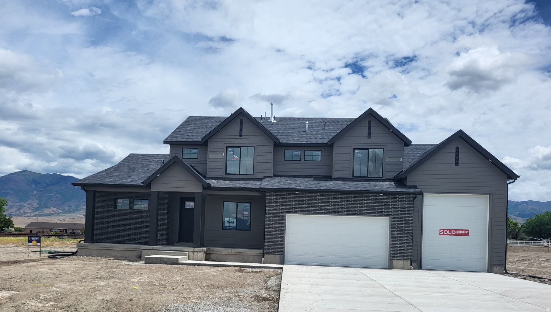 ROCHESTER FLOORPLAN IN THE MAJORS IN EAGLE MOUNTAIN ON .736 OF AN ACRE.  This home will be completed in August 2026.  Get up to $6000 in closing costs with our preferred lender.  The main floor owner's suite has it all: tray ceiling, large walk-in closet with stackable laundry connection, double undercounter sinks, soaker tub and oversized shower. Get cozy in the large family room around the fireplace. The open concept kitchen includes a large island for food prep/counter seating, a large walk-in pantry, kitchen with gas cooktop, double ovens (not pictured in photos) 42" upper cabinets w/ crown molding, 30" Single sink, upgraded cabinet with dovetail, soft-close features. Laminate floor throughout the kitchen, dining, & family room. Quartz countertop in kitchen and bathrooms, Powder room located next to the garage entry and mud room bench. Stair railing with newel posts. Office with double doors.  Upstairs has a loft, 3 large bedrooms, full bathroom, and full laundry room. Home includes unfinished basement with 9' foundation walls, room for a large family room, 2 additional bedrooms, a bathroom, and under porch storage. 2 95% efficient furnaces, 50-gallon water heater, & plumbed for a soft-water system. 3-car RV garage with 12' x 10' door and extra space on the side of the garage to add an RV pad. Sitting on a .736-acre, this home has it all!  Ask me about our generous home warranties, active radon Mitigation System, and Smart Home Package, which is included in this home. The actual home may differ in color, material, and/or options. Pictures are of a finished home of the same floorplan, and the available home may contain different options, upgrades, and exterior color and/or elevation style. Square footage figures are provided as a courtesy estimate only and were obtained from building plans. No representation or warranties are made regarding school districts and assignments; please conduct your own investigation regarding current/future school boundaries.   *****Please note, the kitchen is different from photos.  The kitchen is our Deluxe Luxury Kitchen and will have double ovens and a separate cook top and many other beautiful features.