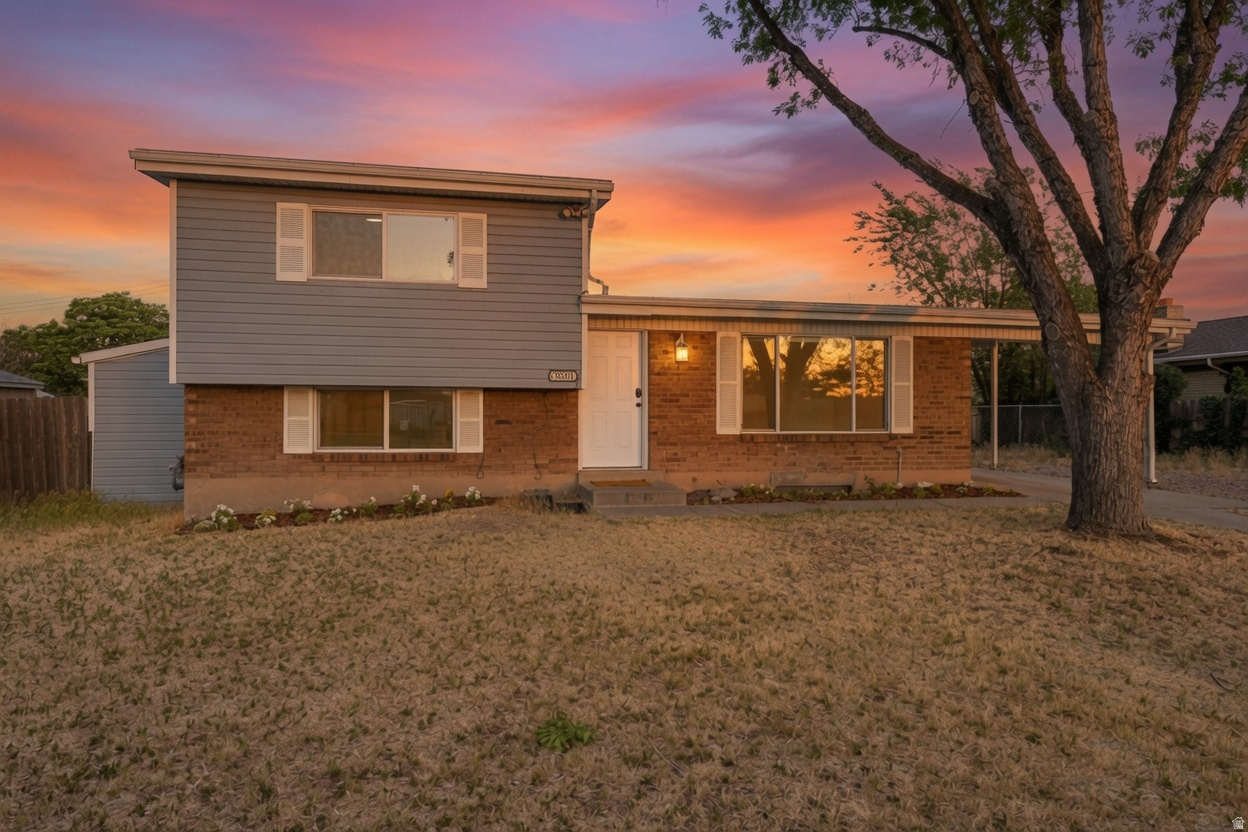 Discover this charming 5-bedroom, 2-bathroom home in the heart of West Valley. Centrally located with quick access to I-215, I-15, and Bangerter Highway, commuting is a breeze. You'll be just minutes from Costco, a variety of restaurants, and shopping at Valley Fair Mall. Directly across the street from Pioneer Elementary, this home is perfect for families. It sits on a generous 0.19-acre lot featuring a great-sized yard, apricot tree, and spacious RV parking, offering excellent outdoor space and versatility. Recent updates include a new roof (August 2020), replaced sewer line (February 2021), new HVAC system for both heating and AC (July 2021), and a full second-floor bathroom remodel (2025). This home combines convenience, comfort, and room to grow in a desirable neighborhood.