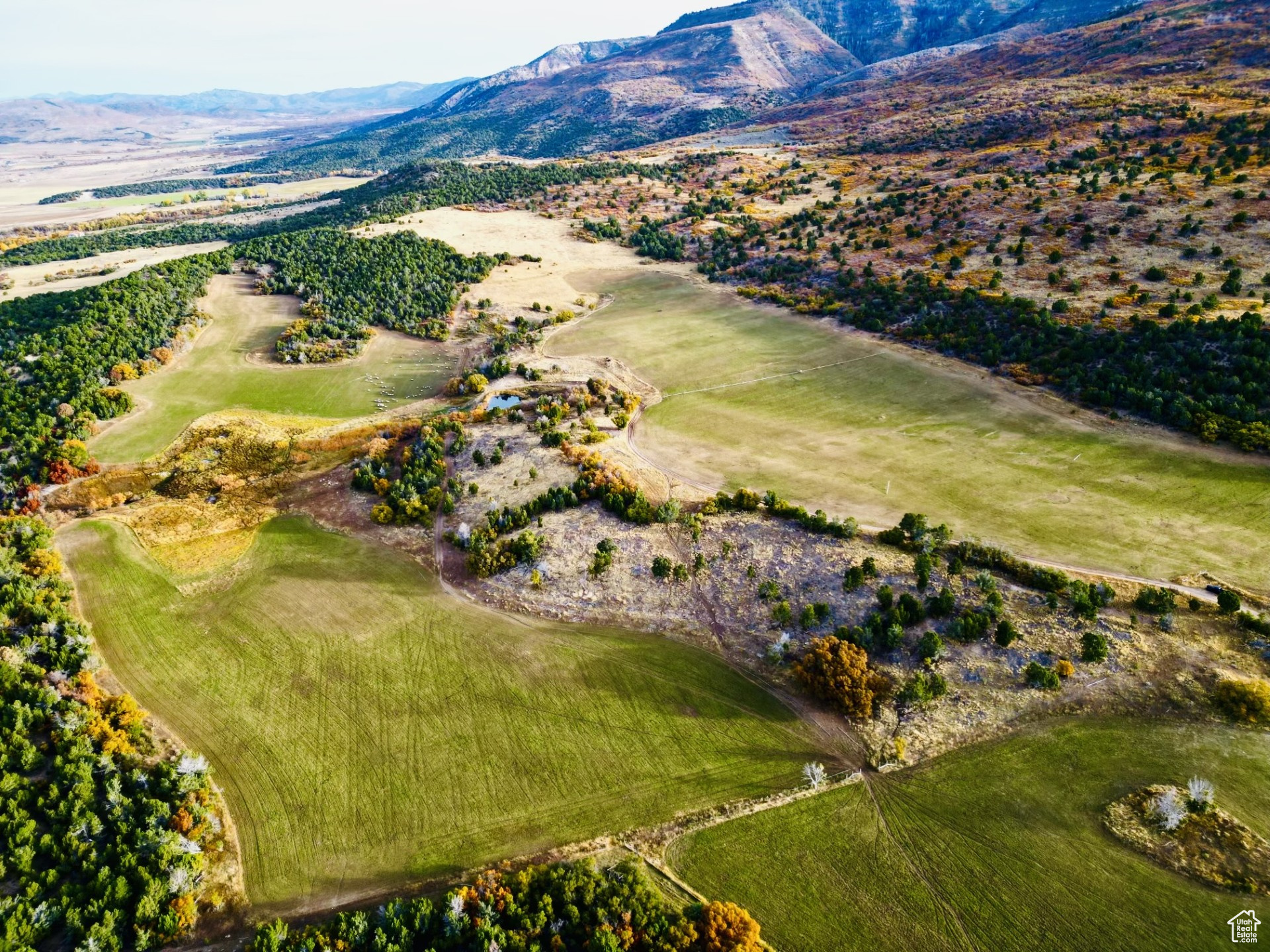 This incredible acreage that boundaries Fairview, Utah is located at the entrance to the Skyline Drive, it is currently operating as a  ranch property and would work well as an equestrian horse property. This 22.04 acre parcel is one of 5 parcels that total 189 acres.  1/2 Spring Right and 20 water shares of water with Cottonwood Gooseberry Irrigation Company will transfer with the sale of this parcel. The Skyline Drive Mountain Range landscapes the east side of the property while  picturesque valley views of Fairview and the North Sanpete Valley drop to the south and east!    Whether you are a big game hunter, a fisherman, hiker, snowmobiler, a snow kiter or ATV'er this property is located in the absolute perfect outdoorsman's paradise!