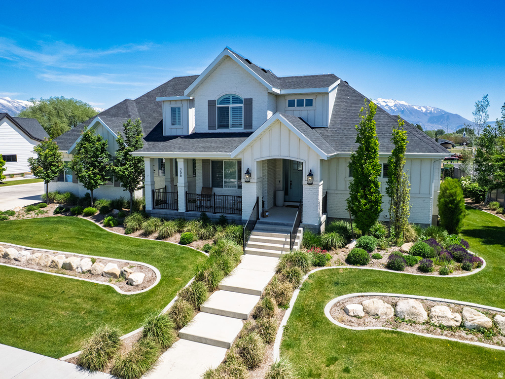 Incredible Executive home in highly desirable Lehi neighborhood. This home boasts all the upgrades and professional finishes. With high vaulted ceilings and a wide open floor plan, home has the perfect feel and flow.  Large primary suite on the main level with oversized bathroom and closets. Kitchen is gorgeous from designer cabinetry to high end countertops. Basement is professionally finished with large bedrooms, huge family room, and a mother in-law apartment ideal for renting.  Home sits on a big property over a half acre ideal for entertaining and recreation. Aske about big seller concessions!