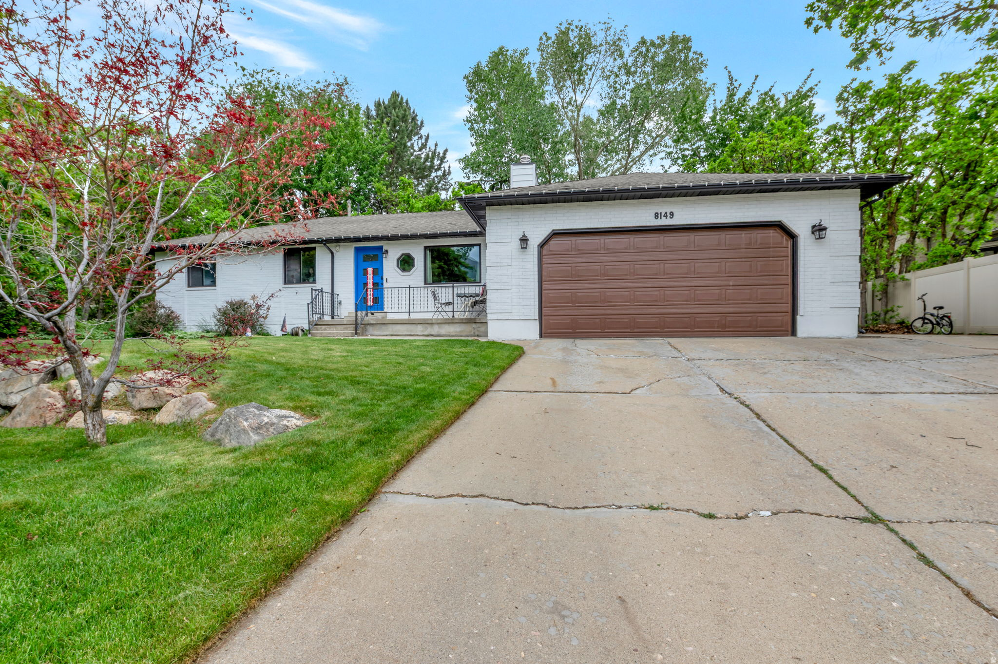 Welcome to this gorgeous, updated rambler in South Weber's coveted Deer Run Estate! Featuring a gourmet kitchen with granite counters, hardwood floors, and a massive backyard secluded away from the world, this 5-bedroom home is built to entertain. Enjoy peak efficiency with a newer roof, New Paint, new On demand water heater, windows, new HVAC system, and solar panels. Nestled in a premium, quiet neighborhood, you're ideally located for work and play: just 10 mins to HAFB and Riverdale shopping, 15 mins to Ogden, 30 mins to downtown Salt Lake City, and a quick 25-minute drive to world-class skiing at Snowbasin. Your dream Utah lifestyle awaits! Solar Panels will be paid off at closing.