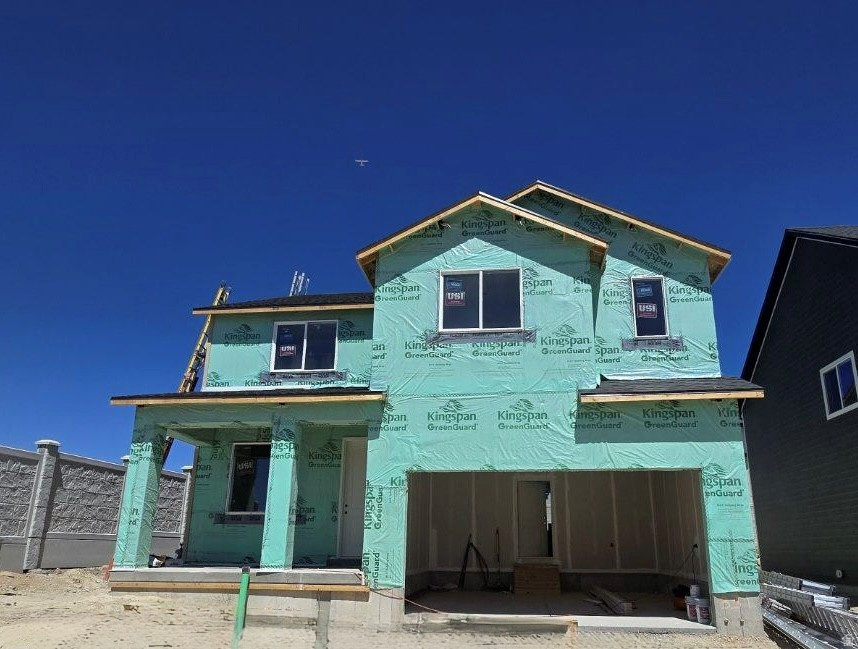 Sienna Hills - 331 - Mesa.  Up to $15,000 in closing costs plus and additional $5,000 towards HOA reinvestment fee when financing through our preferred lender!  Estimated completion in August.  This home includes 4 bedrooms and 2.5 bathrooms. The main floor offers a flex room, family room, mudroom, dining area and a kitchen that boasts white craftsman style cabinets and Miami Oro quartz countertops with a full unfinished basement. Upstairs has four bedrooms, including the luxurious owner's suite with walk-in closet, a convenient laundry room, and master bath suite. Square footage figures are provided as a courtesy estimate only and were obtained from builder. Buyer is advised to obtain an independent measurement. Interior photos are of same style of home but not actual home. Rendering is for illustrative purposes only.