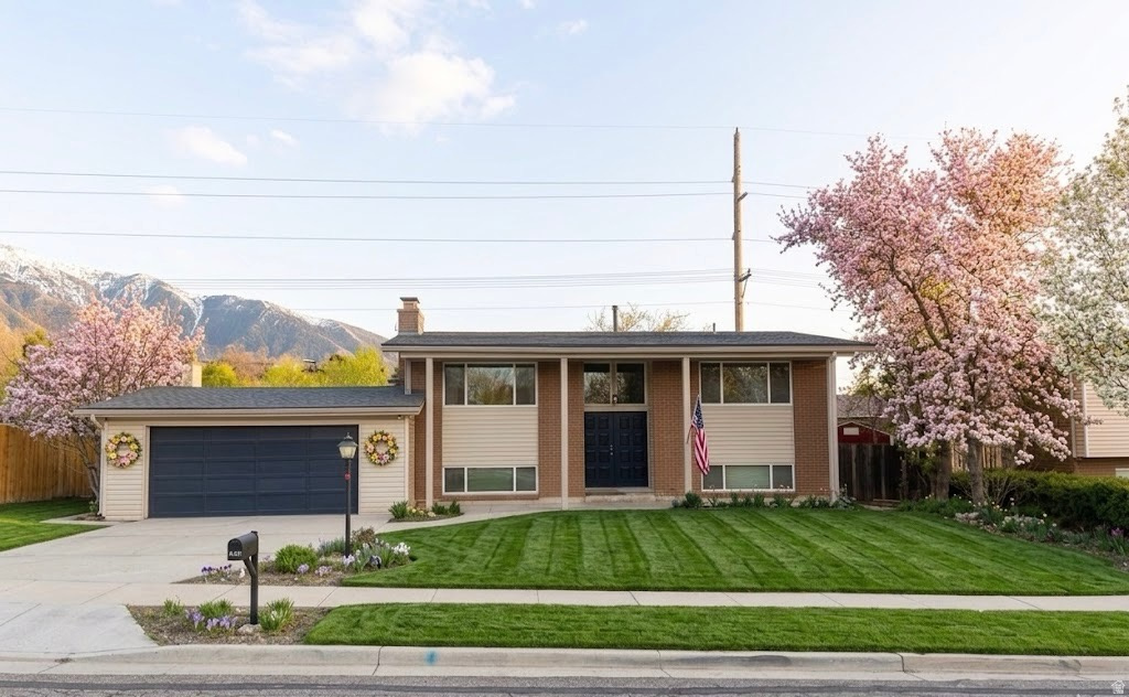 Coming Soon! Open House Saturday, May 30th | 10am2pm | Warm cookies served by Realtor Joyce! Welcome to one of Sandy's most sought-after East Bench neighborhoods, where sunny, well-maintained homes and a genuine sense of community make every day feel like home. Nestled right at the base of Little Cottonwood Canyon with Big Cottonwood Canyon just minutes away, you'll have year-round access to world-class hiking, skiing, and outdoor adventure - right out your front door. Inside, the spacious main-floor living area stays cool and comfortable all summer long thanks to a quick-cooling central air system, keeping utility costs low even on the hottest days. Step outside and you'll find everything a family could want: a massive flat yard perfect for kids to run and play, raised garden boxes installed last year, a brand new roof (2024), a large playground, and a fun above-ground pool that's just right for beating the Utah summer heat. The deck with views up the canyon overlooks it all, making it the perfect spot to relax while the kids enjoy every inch of the backyard. The garage adds even more value with a built-in workbench and sturdy storage shelving - ideal for the hobbyist or the organized family. All of this in a quiet, family-friendly neighborhood just minutes from shopping, restaurants, and private schools. Clean, move-in ready, and loaded with features - this one won't last.
