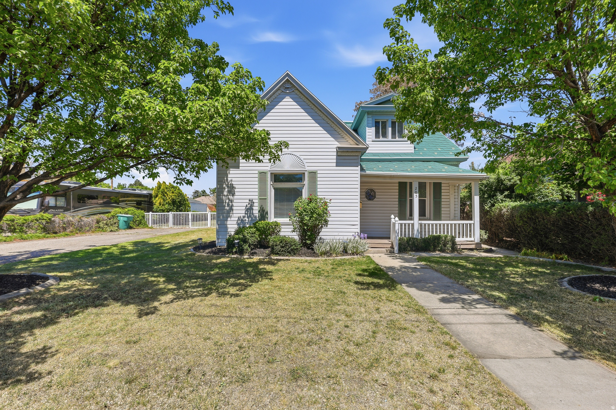 Charming bungalow in the heart of Murray offering the perfect blend of comfort, updates, and convenience. With four bedrooms and two bathrooms, this home provides plenty of space to relax, entertain, and make lasting memories.  The updated kitchen features abundant cabinetry, generous storage space, and includes the refrigerator. Upstairs, the remodeled bathroom showcases a beautiful cultured marble surround. Newer laminate flooring, fresh paint, and updated light fixtures create a warm, move-in-ready feel throughout the home. A completed home inspection is also available for added peace of mind.  Step outside to enjoy the large covered patio and spacious backyard, ideal for entertaining, summer gatherings, or simply unwinding outdoors. Two storage sheds provide excellent additional storage space.  Conveniently located near I-15 for an easy downtown commute, this home is also within close proximity to Murray Park, the Murray Aquatic Center, Fashion Place Mall, dining, Costco, and IMC Hospital. A fantastic opportunity to own a beautifully updated home in one of Murray's most convenient locations!