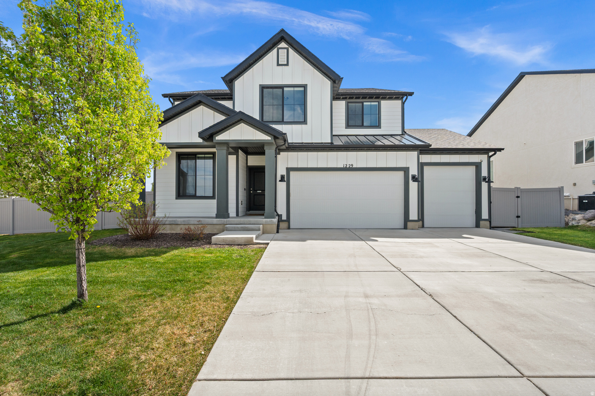 **Assumable Loan - Balance is around $600,000 - 2.75%***  Located on a great corner lot in a newly developed subdivision in West Jordan, this 4 bedroom 3 bathroom home has been meticulously maintained since being built in 2021. The home boasts a large great room and kitchen that opens outside to a great backyard with RV parking with access from the east side of the property. The basement can be finished to add another 1 or 2 bedrooms, a living room, and a full bathroom.  You will find a total of 4 bedrooms on the second story, with a full primary suite.   This home is immaculate, schedule your tour today!