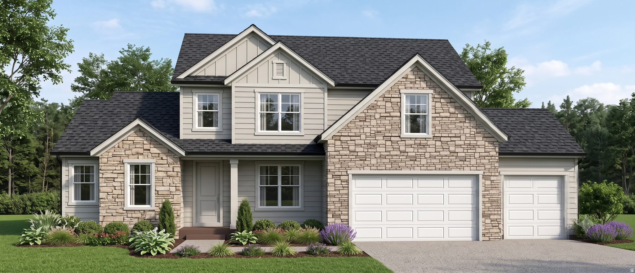 Beautifully designed home currently under construction! The Hailey Bonus floor plan features an open-concept layout with a spacious kitchen, dining area, and great room, highlighted by an adorable U-shaped kitchen with abundant cabinet storage. The primary suite and laundry room are conveniently located on the main level, with four additional bedrooms upstairs. The unfinished basement offers the opportunity for additional living space and may be finished for an additional cost. You'll love the thoughtfully selected upgrades throughout this home. Buyers may also qualify for a preferred lender incentive, including a 2-1 interest rate buydown or equivalent closing cost assistance. Contact the listing agent today for more details and to schedule a tour!