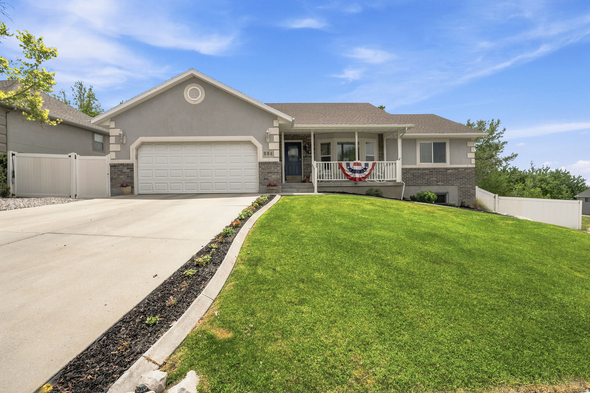 Welcome home to this beautifully maintained 4-bedroom, 3-bathroom residence nestled on the desirable east bench of Pleasant Grove. Located in a quiet, established neighborhood, this home offers breathtaking views of both the Wasatch Mountains and Utah Lake, creating a peaceful backdrop you'll enjoy every day. From the moment you step inside, you'll feel the warmth and comfort that makes this house truly feel like home. Thoughtfully cared for and exceptionally well maintained, the inviting floor plan offers comfortable living spaces perfect for both everyday life and gathering with friends. Whether you're relaxing while taking in the incredible views or enjoying the welcoming atmosphere inside, this is a place you'll love coming home to.