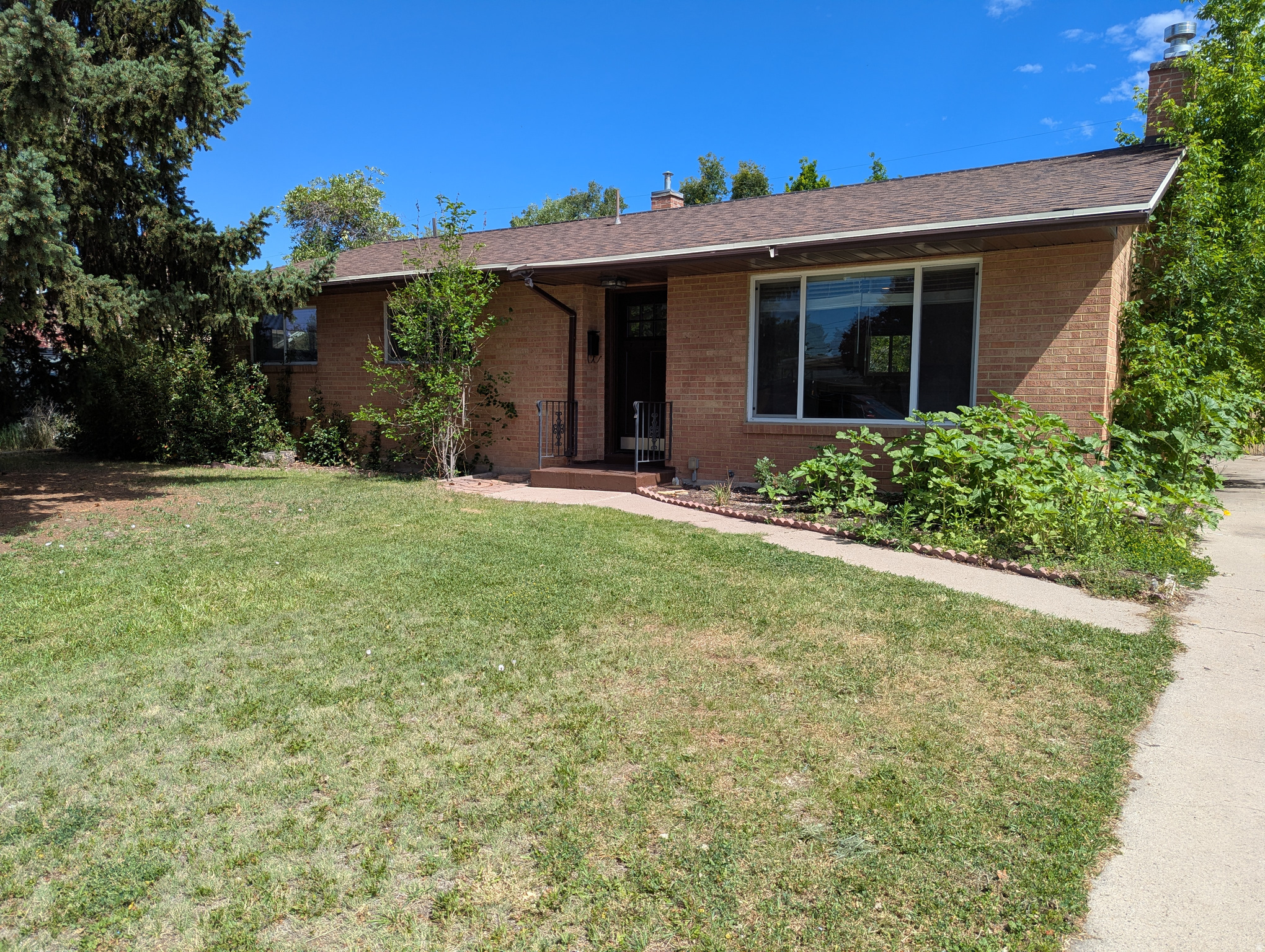 Great location. Partially updated in 2017. Three bedroom 1 1/2 bathrooms. Open living space. Gas fireplace.