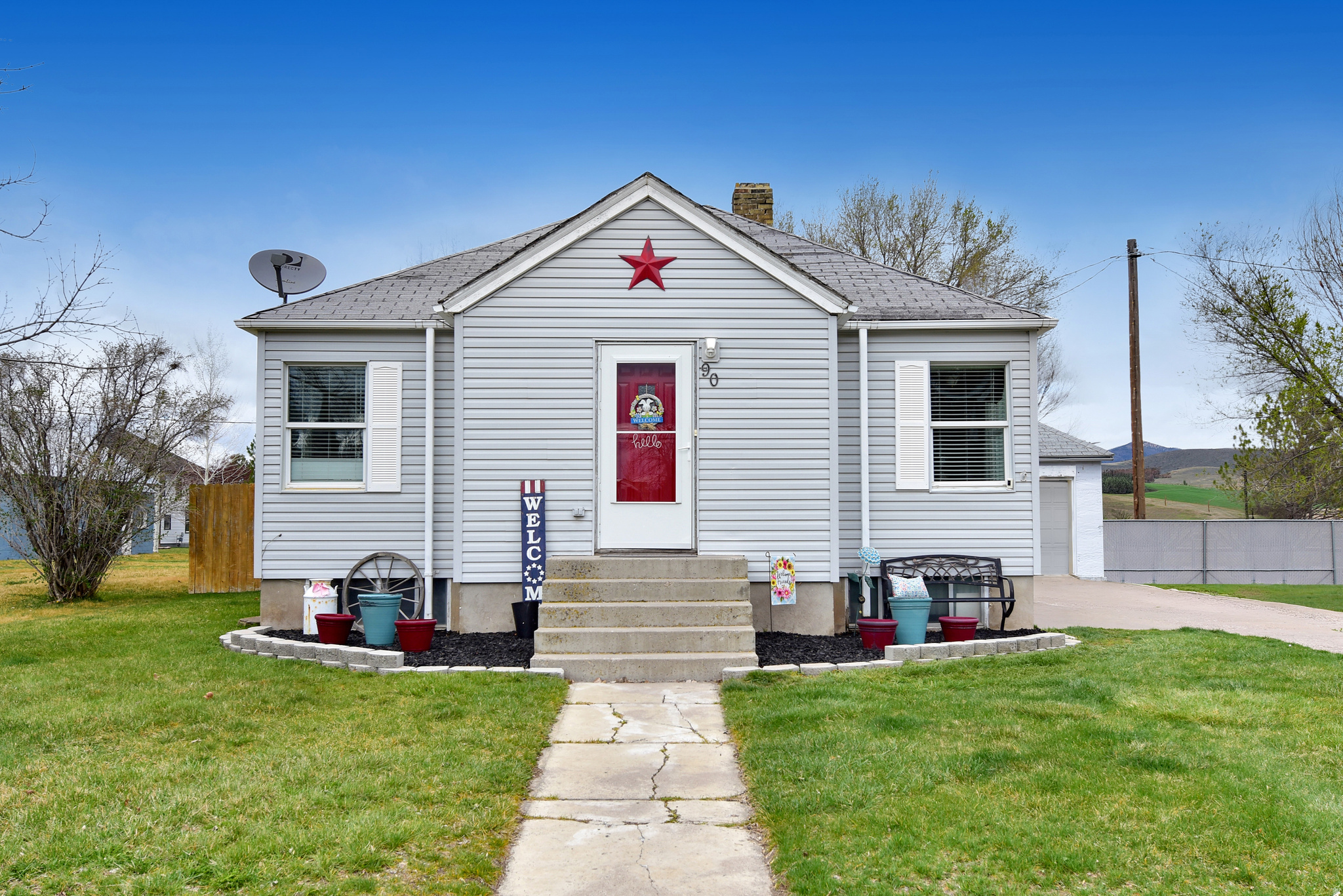 Nestled on a quiet street in the heart of Arimo, Idaho, this cozy home is a must see! Inside you'll find a spacious living room with ample natural light, perfect for gathering with family and friends. The updated kitchen features new cabinets, flooring, and stainless steel appliances. On the main floor you'll also find a large master bedroom. The bathroom has also seen fantastic updates with a new vanity, LPV flooring, and fully tiled shower. Downstairs you'll find two additional bedrooms and a large storage room. Outside you'll find a fully fenced backyard with a covered patio, and mature lawn and trees and a detached two car garage. This house is a must see, take a look today! **Sellers are willing to offer a roofing allowance.