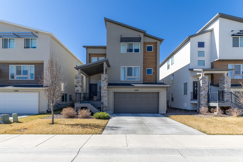 Compare the total size of this home.  Only 6 years old and looks brand new.  Compare this village to Daybreak and its high monthly HOA fees.  Fireplace upgrade adds greatly to appeal.  No showings after 6:00.  Agents must read  "agent remarks."  Sq. Ft. is from SLC assessor.  Buyers to verify.