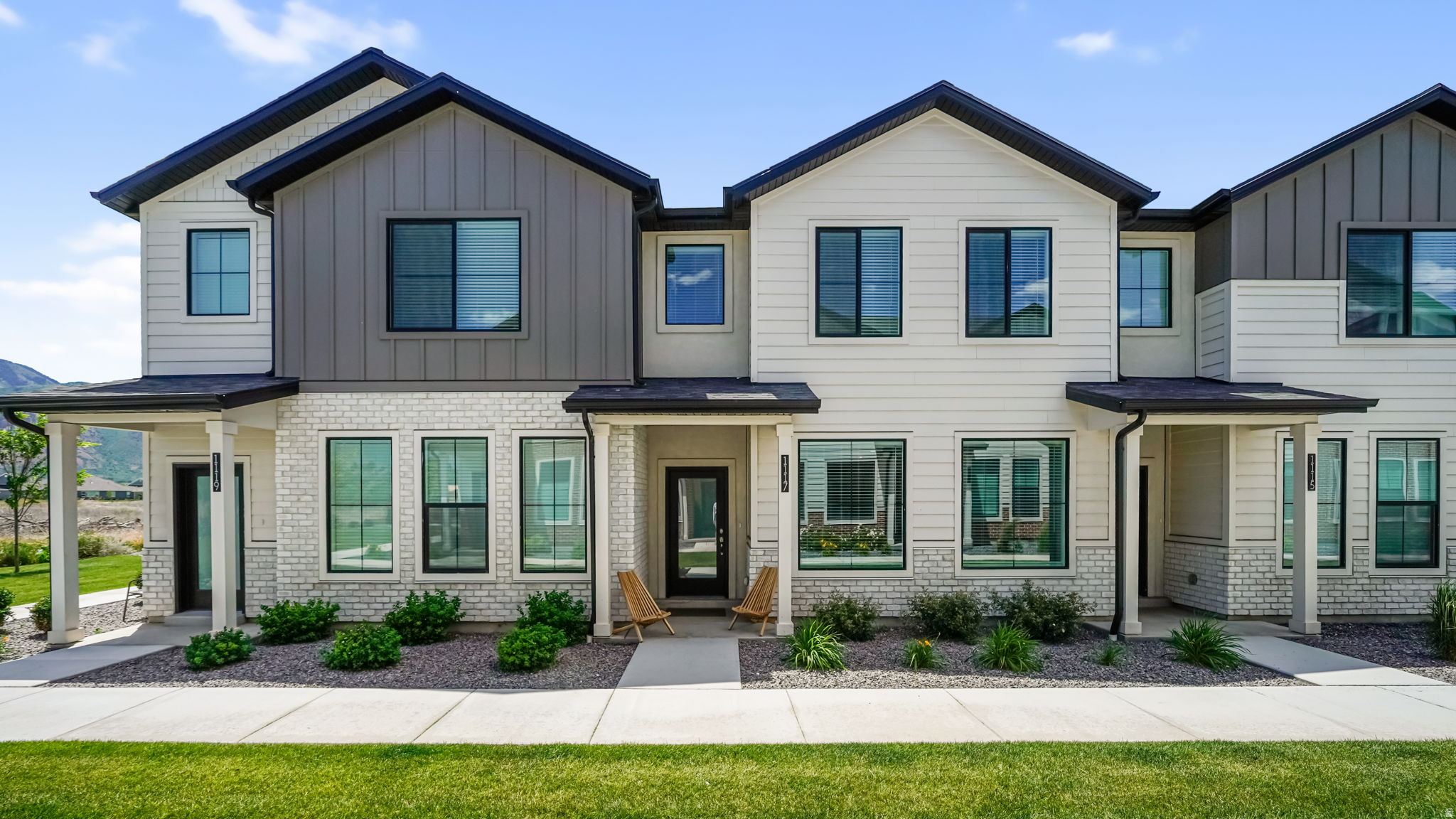 SELLER FINANCING AVAIL CALL WITH ANY QUESTIONS.  Skip the wait and move right into this beautifully finished townhome in the highly sought after River Run community! Already completed and ready to enjoy, this home offers the perfect blend of comfort, style, and convenience without the hassle of waiting for new construction. The bright and airy main level features soaring 9' ceilings, oversized picture windows that flood the space with natural light, a spacious kitchen with a large gathering island, and an oversized pantry ready for all your storage needs. Upstairs, you'll find a relaxing owner's suite, two additional generously sized bedrooms, and a flexible loft space perfect for a home office, playroom, or second living area. With all living space above ground and an attached 2-car garage, this home offers both convenience and thoughtful design. Located in the exceptional Nebo School District and less than a block from the brand-new Spanish Fork Rec Center, you'll also enjoy easy access to shopping, restaurants, schools, baseball fields, and the rodeo grounds. Move-in ready and perfectly located, this home is ready for its next owner to enjoy!