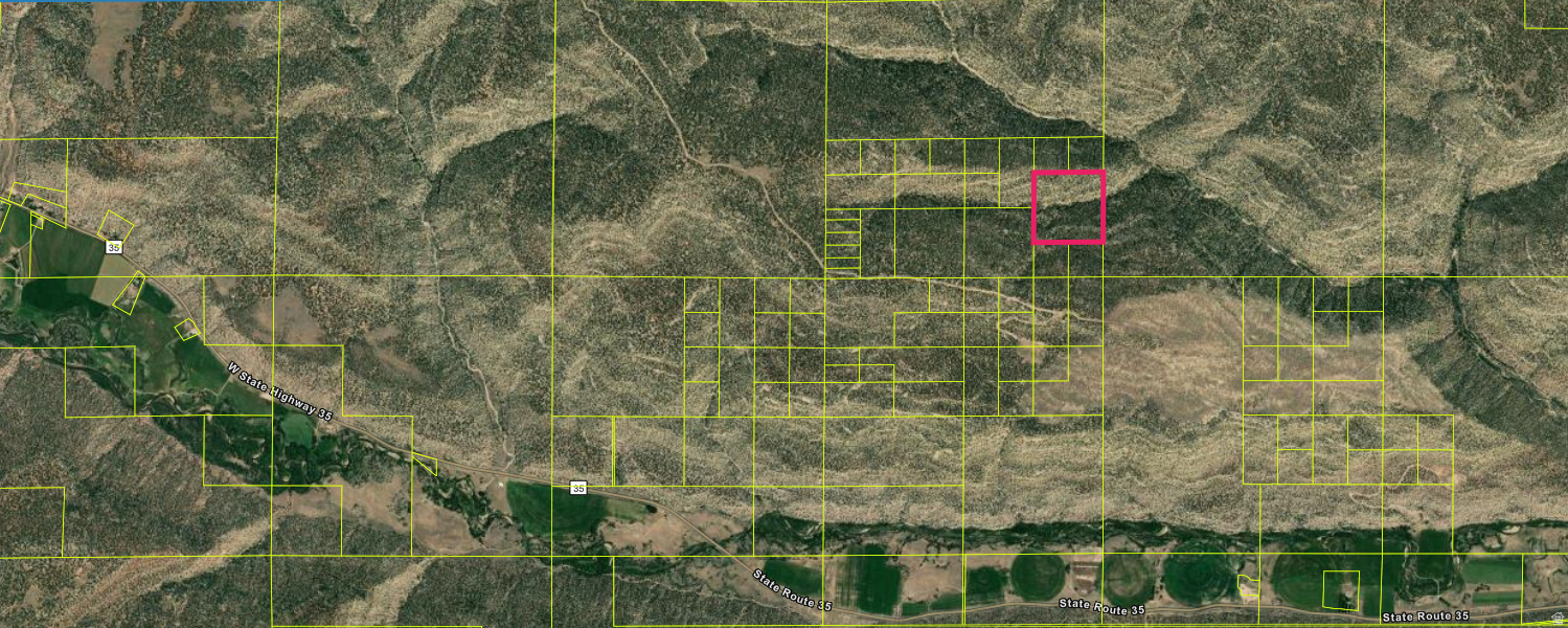 40 acres of clean air and no neighbors!  This 40 acres is what we all hope for.  Surrounded by Young Living Ranch and close to lakes, mountains and more.  Only 11 miles from Tabiona and just north of Duchesne on State Route 35.  This should be yours!