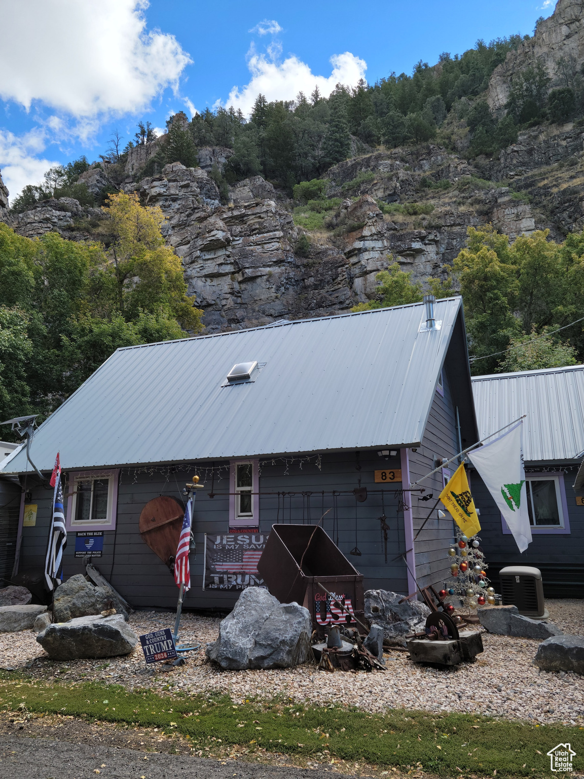 Don't miss this opportunity to own a slice of heaven! Enjoy your private, secluded retreat with amazing views, wildlife, hiking, just minutes from National Forest. All within twenty-five minutes of everything the city has to offer! This property has the security of a whole home propane emergency generator system, 2-20' shipping containers with covered storage between them, a playhouse that kids and grandkids will enjoy for hours/days at a time.  Square footage figures are provided as a courtesy estimate only and were obtained from ___county records___________ .  Buyer is advised to obtain an independent measurement.