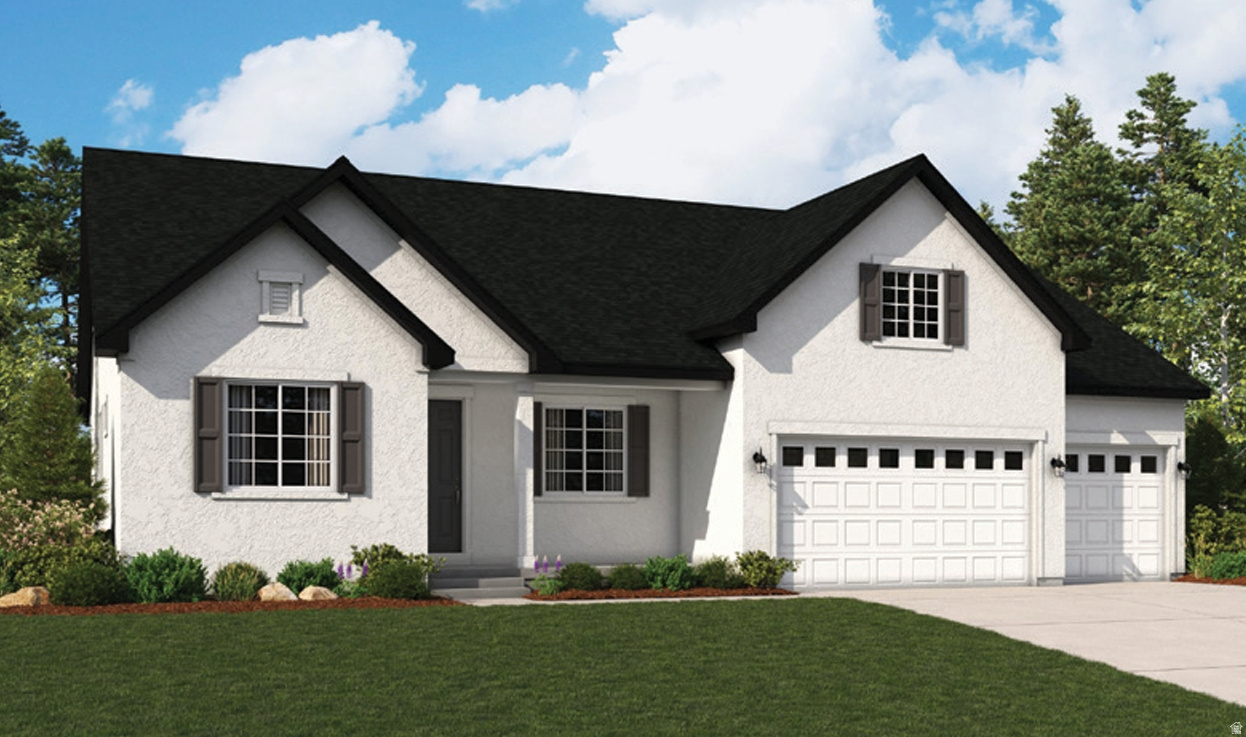 Rates as low as 4.999% FHA/VA with our preferred Lender Restrictions apply ask for details! From the moment you step onto the inviting, covered front porch, you'll feel it-this is more than a house. It's a place to slow down, breathe deeply, and truly live. Step inside the Helena plan, a beautifully designed 3 bed, 2.5 bath, 3 car garage, ranch-style home where comfort meets sophistication. As you enter, your eyes are immediately drawn upward to the stunning vaulted ceiling in the great room, with a beautiful staircase that leads to a huge bonus room which will be perfect for guests, a teen hangout or a space for kids or grandkids to play. The open concept kitchen and great room is full of natural light and creates a sense of calm and grandeur. With warm oak colored cabinets and quarts countertops, the kitchen will become a place where memories are made. Whether it's quiet and cozy evenings or lively gatherings with friends and family, this great room is destined to be the heart of your home. When it's time to rest, escape to your luxurious primary suite, thoughtfully tucked away for privacy. With dual walk-in closets and a spa-like shower, plus soaking tub, it's more than a bedroom-it's a personal retreat. Two additional bedrooms are thoughtfully placed on the opposite side of the home, ideal for family, guests, or a home office. Additional highlights include a convenient powder room, 3-car garage, a generous sized Crawlspace full of storage potential, and upscale touches like 9' ceilings throughout, 8' interior doors, and a grand 8' front door. Professionally curated finishes selected by our Home Gallery designers bring timeless beauty and warmth to every space. And with construction already underway, your dream home is becoming reality. Welcome to the Helena. Welcome to vaulted ceilings and sunlit mornings. Welcome to a home that feels like you. Schedule a tour today! Move in Ready by mid September 2026!  Buyer to verify square footage. It is provided as an estimate and as a courtesy only. YOU CAN ALSO COME BUILD YOUR DREAM HOME WITH US! We are now able to CUSTOMIZE homes in the Beautiful Smith Ranch Subdivision. Build with us and receive up to 4% in flex funds (instead of a Special Financing Rate)! Some restrictions may apply. Call and ask about our Build to order incentives. Price for this home includes Base Price AND Lot Premium as well as many standard upgrades! Price shown is the total purchase price for this home! More models in varying price ranges also available!