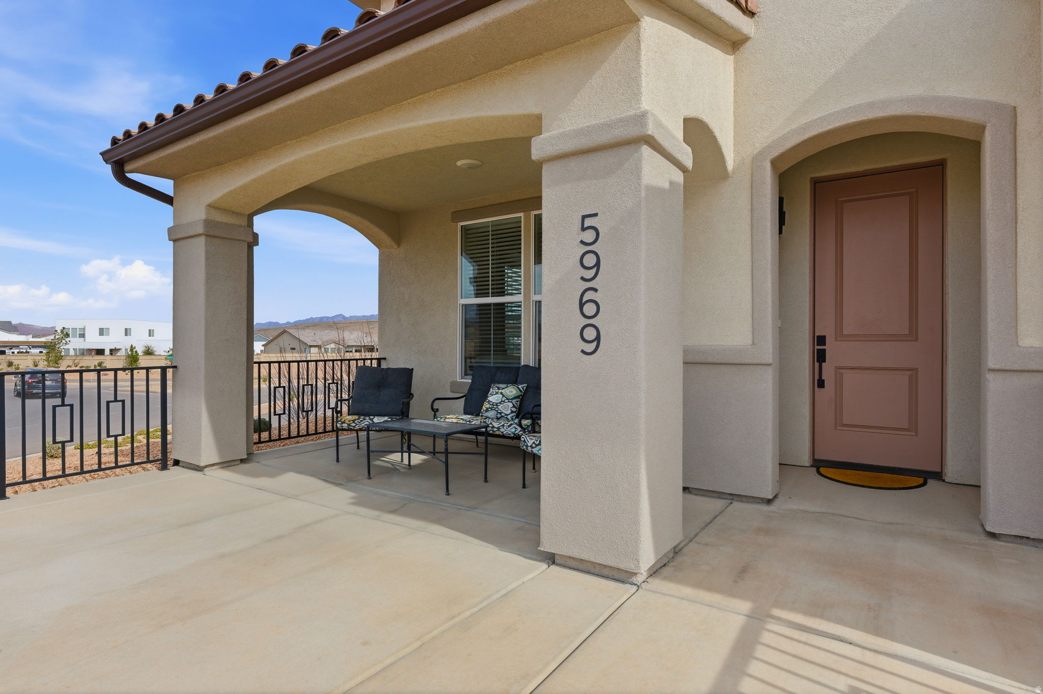 One of St. George's best patio homes! Live where people vacation. Located in Desert Color, this home gives you access to the community's famous 2.5 acre lagoon and everything that makes this one of Southern Utah's most exciting places to live.   Come see this home's spacious patio, where you can unwind after a lagoon day, enjoy warm evenings, or gather with friends under the open sky. It's a great extension of the living space and one of the home's standout features.   The home also features a variety of premium finishes throughout. This Townhome is conveniently located near Sage Haven's entrance providing quick access to town and Desert Color's amazing amenities, including the owner only pool just a block away and the future Lizard Wash park. Come for a showing today!