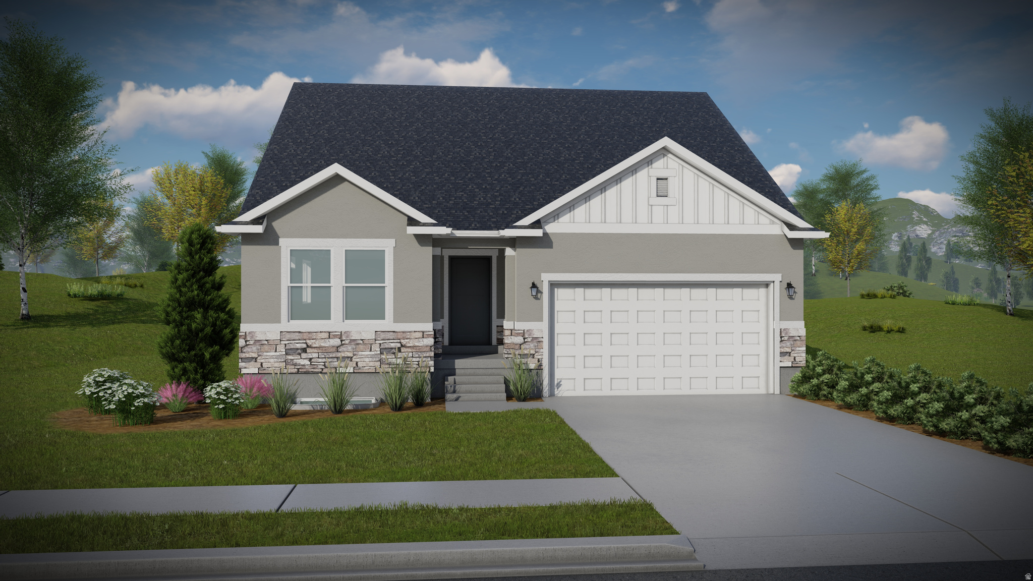 Welcome to Taylor Villas! These new single-family homes offer spacious, thoughtfully designed layouts perfect for modern living. Enjoy a vibrant, community-focused lifestyle with amenities like landscaped common areas, a tot lot, picnic areas, and maintenance-including snow removal-in the shared spaces. Plus, you'll be close to Skyview Basin Park, Villa's Park, and South Valley Regional Airport, combining convenience with comfort. Reach out today to learn more or schedule your visit! (CALEB LOT 150)