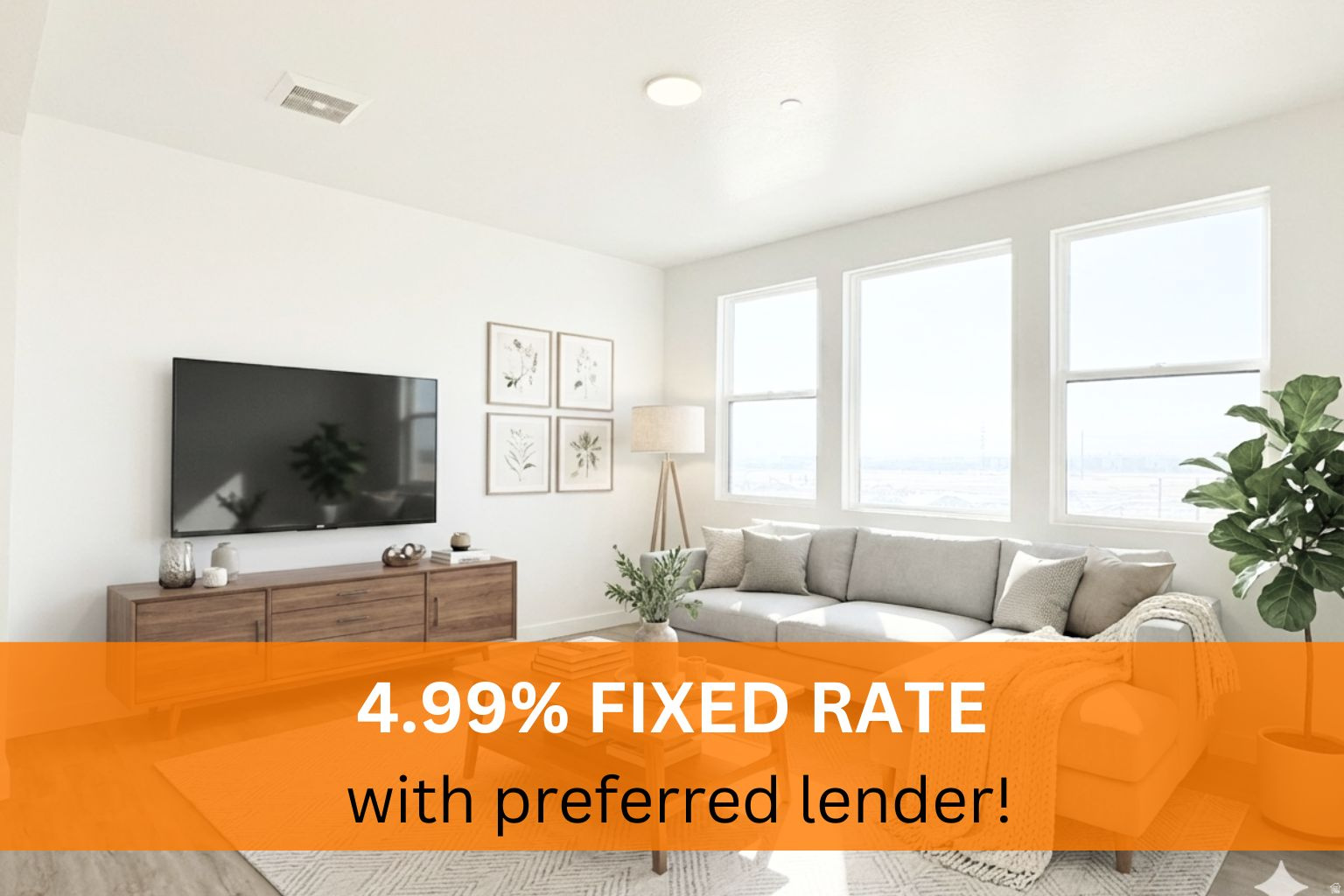 4.99% Fixed Rate! Modern condo across from Downtown Daybreak. exceptional views of Wasatch mountains. Walk to shops, dining, parks, & entertainment. Open floor plan with natural light & contemporary finishes. Limited-time selections available. Next to UTA TRAX Red Line. Visit sales office at 5263 W Reventon.