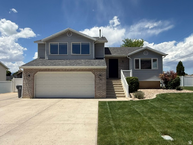 The home you have been waiting for has arrived.  Well maintained East facing home with 5 beds/3.5 baths.  Welcoming floorplan with fireplace and walk out family room to large backyard patio.  RV Pad for the toys and fenced yard with walk out deck and patio.  HVAC is less than 2 years old with newer water heater and roof.  Can't beat the location with quick access to American Fork Canyon along with discovery park and schools all nearby.  Buyer to verify all info.  Square footage figures are provided as a courtesy estimate only and were obtained from county.  Buyer is advised to obtain an independent measurement.