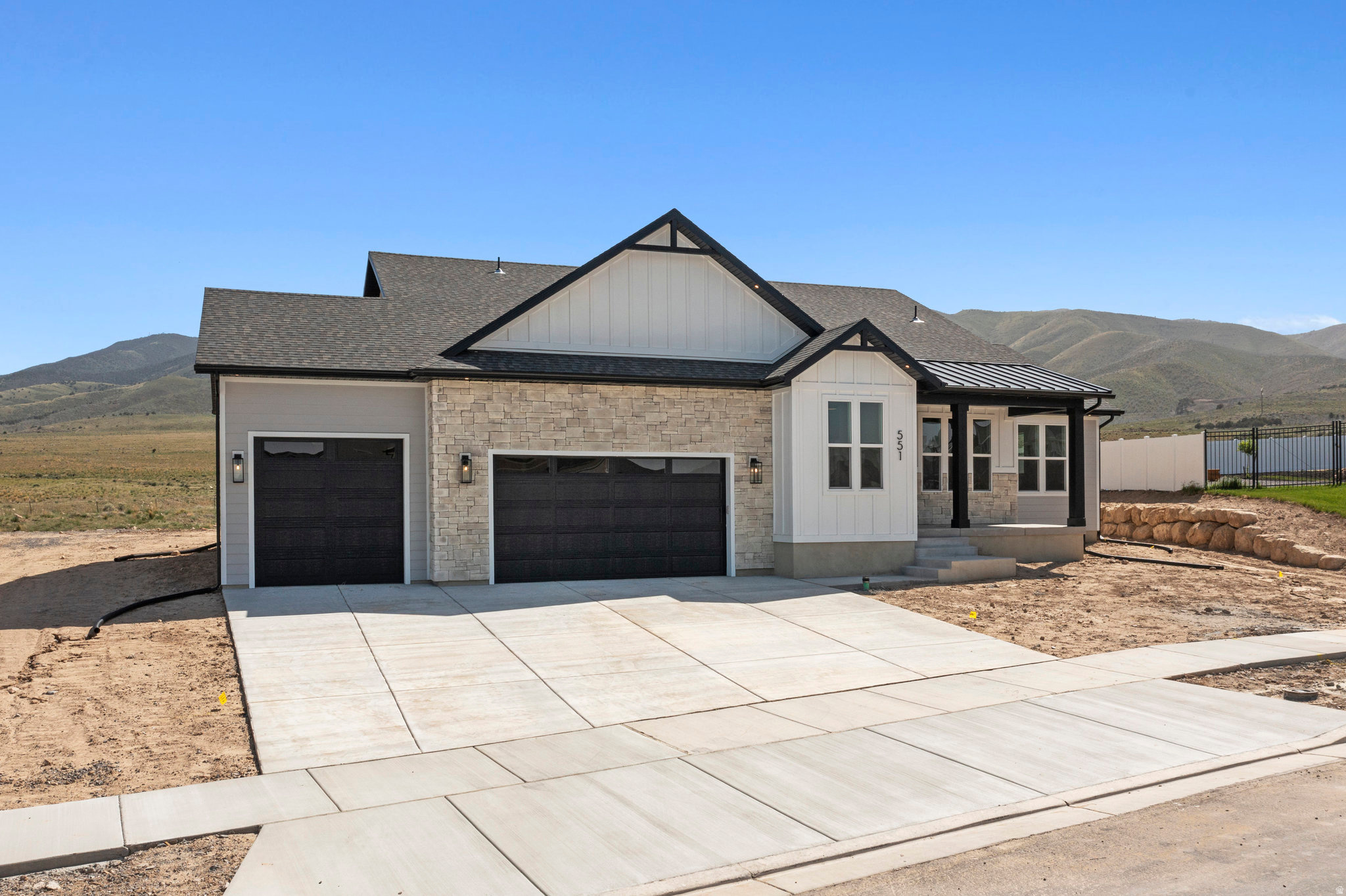 New construction by Arrow Ridge Homes in a great Payson location. This home features high end finishes, a 3-car garage, and no HOA. The main level offers 3 bedrooms and a flex space that works great as an office or second living area. Downstairs, the builder is finishing a theater room, 2 more bedrooms, and a full bathroom, while leaving the ADU portion unfinished with its own separate entrance. This gives buyers the option to finish the ADU later, making it a great setup for future rental income or multigenerational living. Located in a quiet, more private feeling still just minutes from schools, shopping, and I-15, this home offers a lot of flexibility both now and down the road. We have additional lots and upcoming homes available in Salem. Call listing agent (619-358-3932) for more information, floor plans, and availability.**Photos are from a previously built Bonneville floor plan and are provided for reference only. Finishes, colors, and upgrades may vary from the home being built. Buyers who enter into contract early in the construction process may have the opportunity to select certain finishes and color options.**