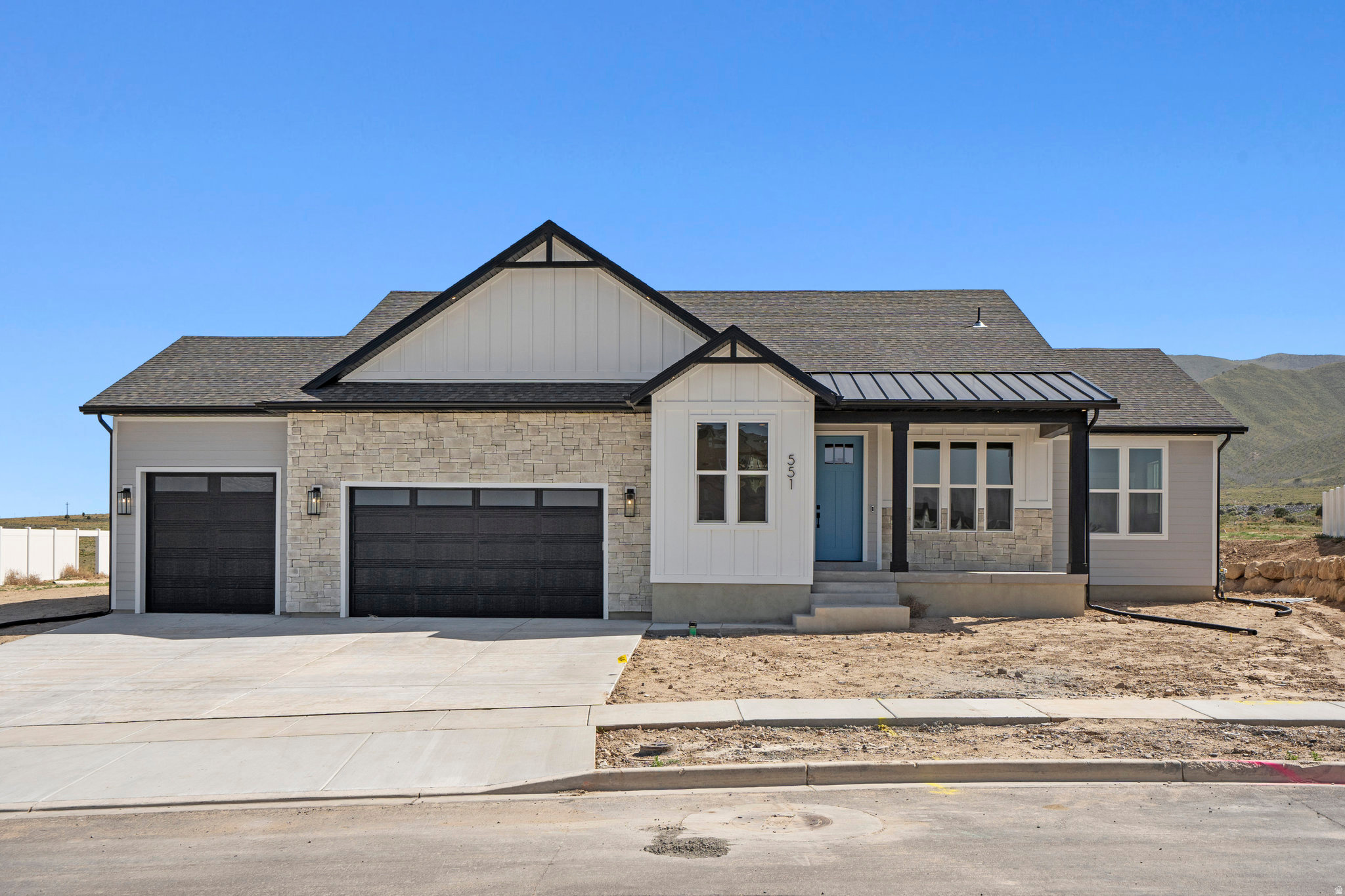 New construction by Arrow Ridge Homes in a great Payson location. This home features high end finishes, a 3-car garage, and no HOA. The main level offers 3 bedrooms and a flex space that works great as an office or second living area. Downstairs, the builder is finishing a theater room, 2 more bedrooms, and a full bathroom, while leaving the ADU portion unfinished with its own separate entrance. This gives buyers the option to finish the ADU later, making it a great setup for future rental income or multigenerational living. Located in a quiet, more private feeling still just minutes from schools, shopping, and I-15, this home offers a lot of flexibility both now and down the road. We have additional lots and upcoming homes available in Salem. Call listing agent (619-358-3932) for more information, floor plans, and availability.**Photos are from a previously built Bonneville floor plan and are provided for reference only. Finishes, colors, and upgrades may vary from the home being built. Buyers who enter into contract early in the construction process may have the opportunity to select certain finishes and color options.**