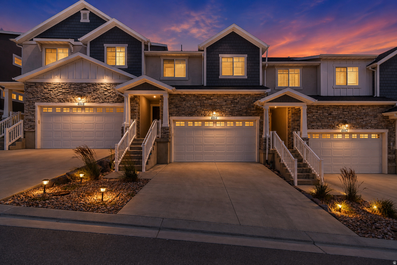 Experience the perfect blend of comfort, style, and functionality in this impeccably maintained, move-in-ready townhome. Thoughtfully designed with an open-concept floor plan, the bright and inviting living spaces are enhanced by abundant natural light, creating an ideal setting for both everyday living and effortless entertaining. The modern kitchen seamlessly connects to the main living area, offering both style and practicality.  The fully finished basement adds exceptional versatility and features a second kitchen, making it well-suited for extended family, guests, a private living suite, a home office, a media room, or a recreation space.  Upstairs, spacious bedrooms provide peaceful retreats, each filled with natural light from expansive windows and offering a comfortable, relaxing ambiance.  Step outside to enjoy your private patio, a perfect space for outdoor dining, morning coffee, or quiet evenings. Meticulously cared for and thoughtfully updated, this exceptional home is truly turn-key and located within a desirable community.  Convenience is another standout feature, with a wide variety of shopping, dining, parks, and everyday amenities just minutes away. An upcoming Target nearby further enhances the area's appeal, complemented by several grocery stores and retail options within close proximity, making daily errands and dining out exceptionally convenient.  Combining quality craftsmanship, flexible living spaces, and an outstanding location, this residence presents a rare opportunity to enjoy refined, low-maintenance living.