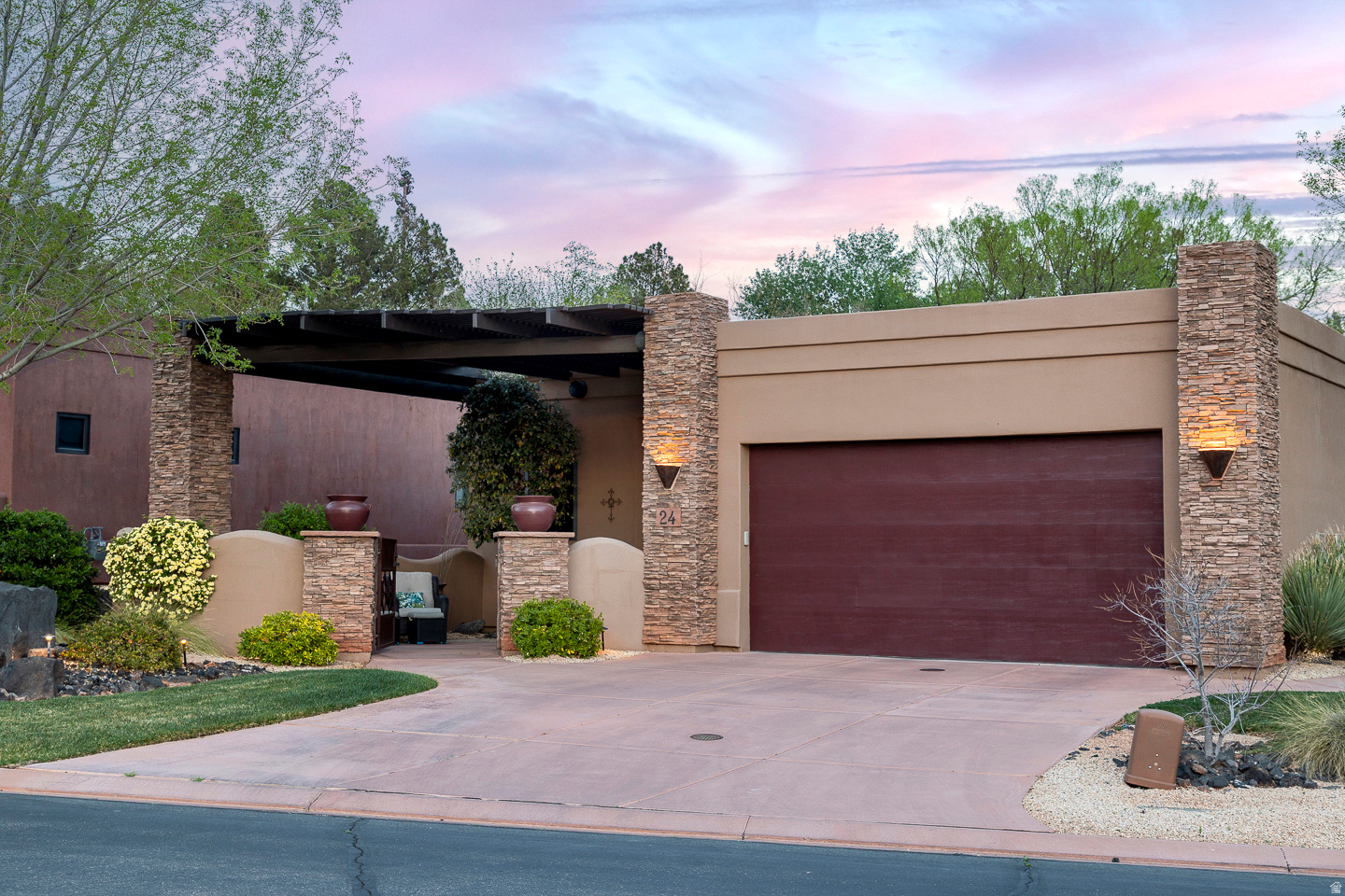 Best value in gated Tuweap Point! Larger 5 bed, 4 bath  priced below comps. Warm, inviting layout with main living and primary suite opening to patio. Private backyard, Solar, tankless water heater, new HVAC. HOA $210 with pool, hot tub, grill.