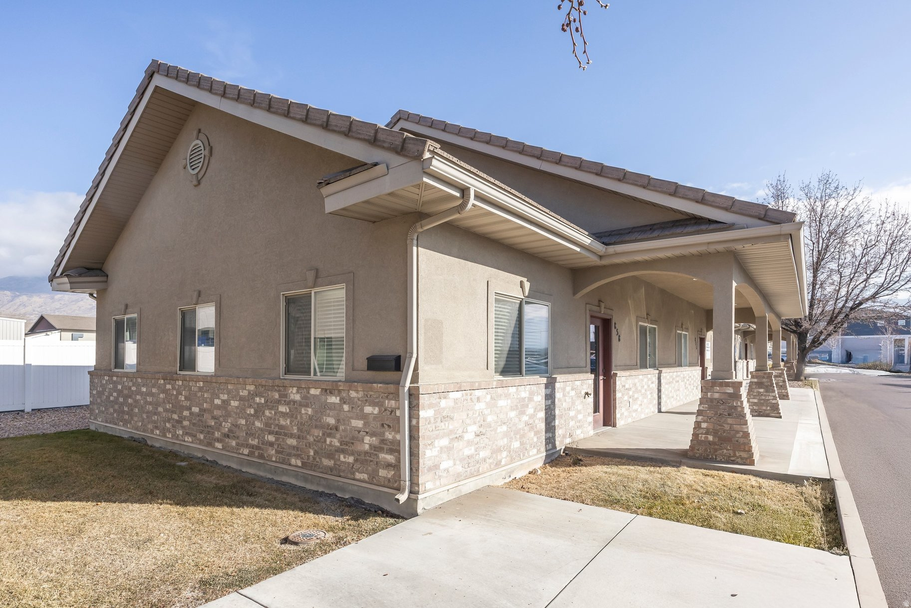 This great office property features eight private offices, one conference room, a reception area, and two bathrooms. Conveniently located in the heart of Pleasant Grove, it offers excellent freeway access. The sale includes two parcels: 856 and 858 Main Street. Two offices are currently rented at $400 each on a month-to-month agreement.
