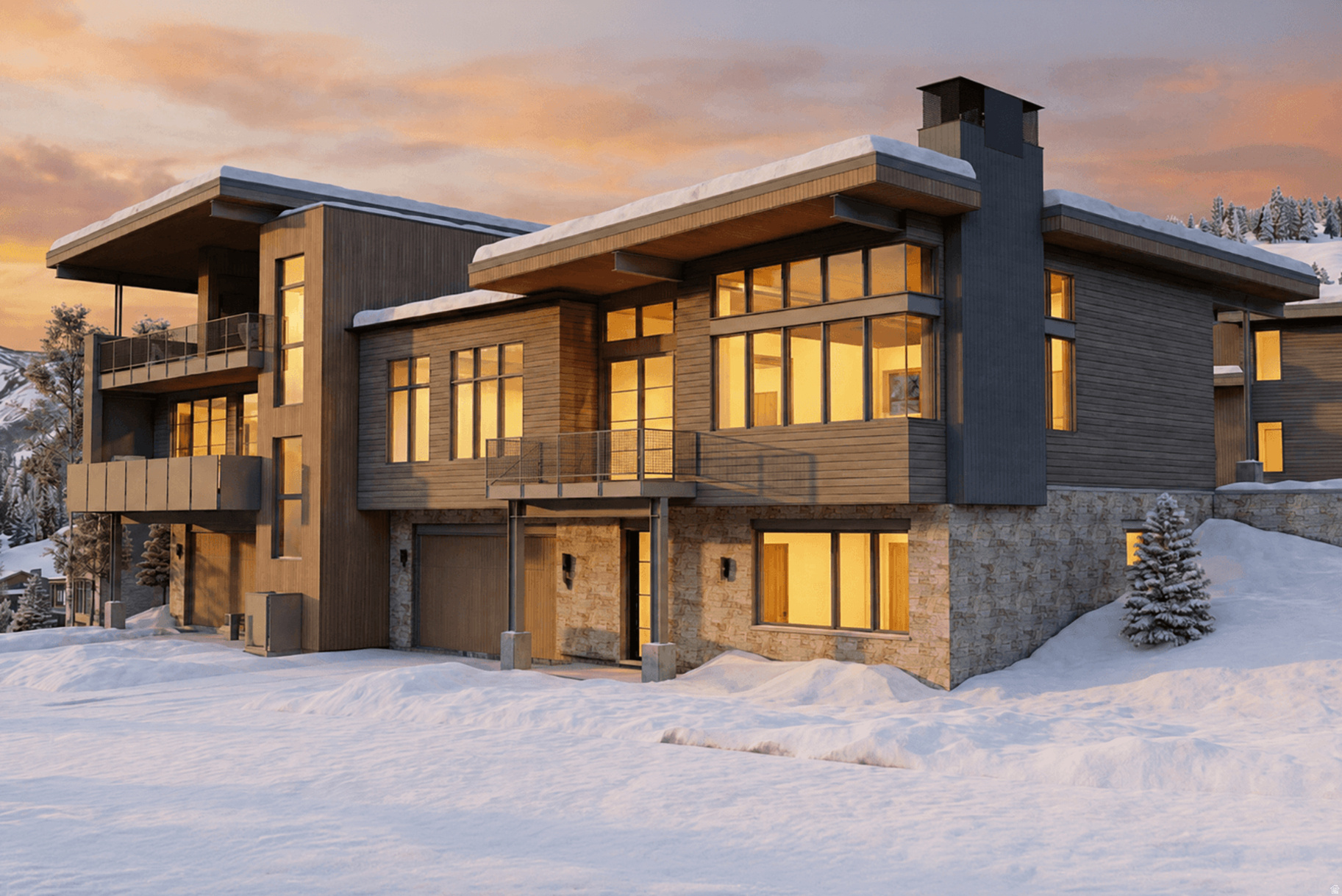 Just steps from private ski access, this five-bedroom Noetic residence offers the kind of mountain lifestyle families spend years searching for. Picture ending a perfect ski day gathered around the fire, summer evenings stretched across expansive decks overlooking the Jordanelle Reservoir, and holidays spent with family and friends gathered under one roof. Designed to bring people together without sacrificing privacy, the home balances generous gathering spaces with quiet retreats for owners and guests. An upper-level lounge with a wet bar creates a natural place to reconnect after a day on the mountain, while floor-to-ceiling windows capture ever-changing alpine views. Natural stone, limestone plaster walls, and custom Rocky Mountain Hardware lend warmth and permanence, creating a home grounded in its surroundings. Wellness is woven into daily life through Ketra circadian lighting, advanced air and water purification, and an environment designed to support the occupants. Life at Velvaere extends well beyond the front door. Owners enjoy direct access to the Neptune Express chairlift and Deer Valley's growing network of ski, hiking, and biking trails. Club Velvaere membership unlocks two private clubhouses anticipated to open in 2027, featuring a ski beach with valet and aprs lounge, year-round pools and hot tubs, Technogym fitness, spa and recovery experiences, concierge services, private shuttle transportation, and a boat club on the Jordanelle Reservoir. As Deer Valley East Village takes shape, Velvaere occupies a uniquely private position within the expansion. It is close enough to enjoy the village's energy and convenience, yet tucked behind the gates in a setting defined by less density, resort views, and a slower pace. With five bedrooms, brand-new construction, immediate ski access, and a private gated setting within Deer Valley East Village, this mountain home is an opportunity to secure a design built not only for today, but for the memories, traditions, and adventures that will unfold for years to come.