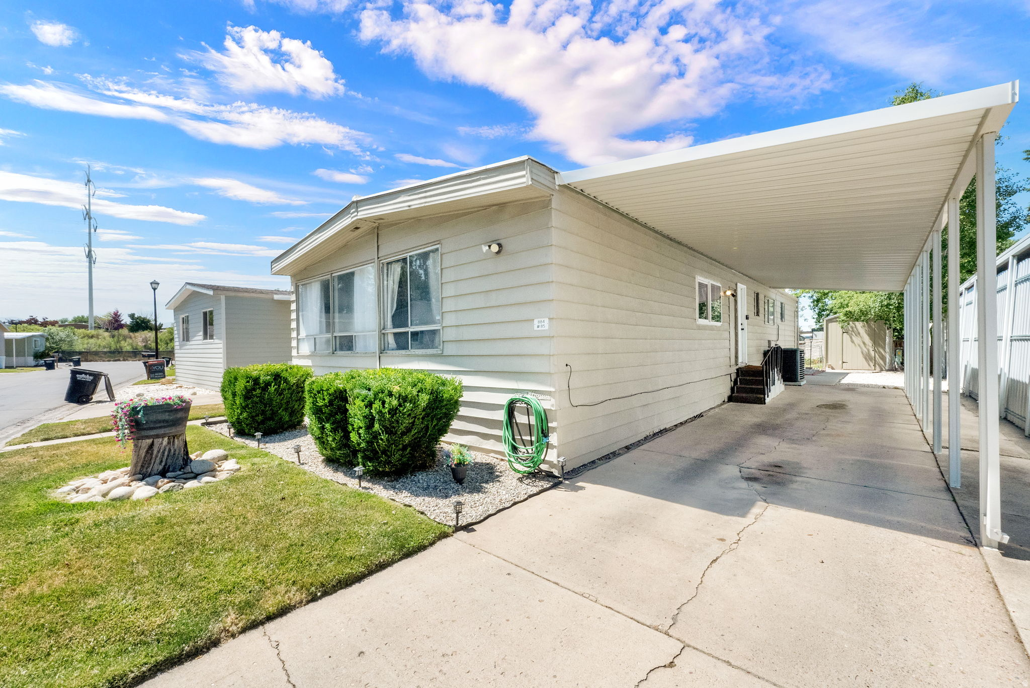 Welcome home to this spacious 4-bedroom, 2-bath mobile home offering comfortable living and a functional floor plan. Situated on a generously sized lot, this property provides plenty of outdoor space to enjoy. The community features a well-maintained HOA with great amenities and a welcoming neighborhood atmosphere. Conveniently located near shopping, dining, schools, and major transportation routes. Please note: the fence shown in some photos is being removed, as fencing is not permitted by the HOA. Don't miss this opportunity to own an affordable home with room to grow!  Square footage figures are provided as a courtesy estimate. Buyer is advised to obtain an independent measurement.  DO NOT PARK ON STREET, PLEASE USE THE VISITOR PARKING BY THE CLUBHOUSE  If you are in need of financing 21stmortgage.com is an amazing lender to use for mobile homes.