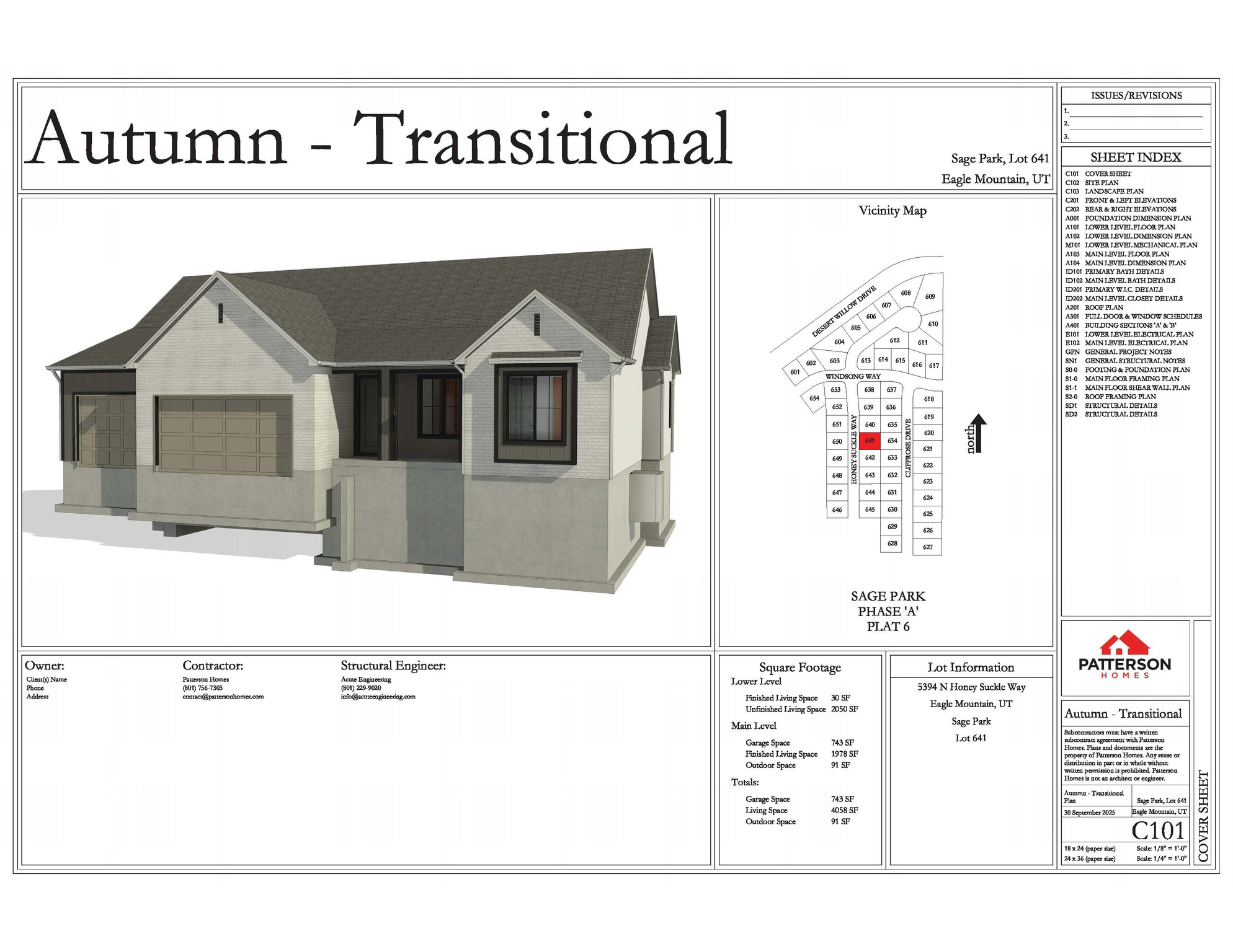 SAGE PARK - Residential