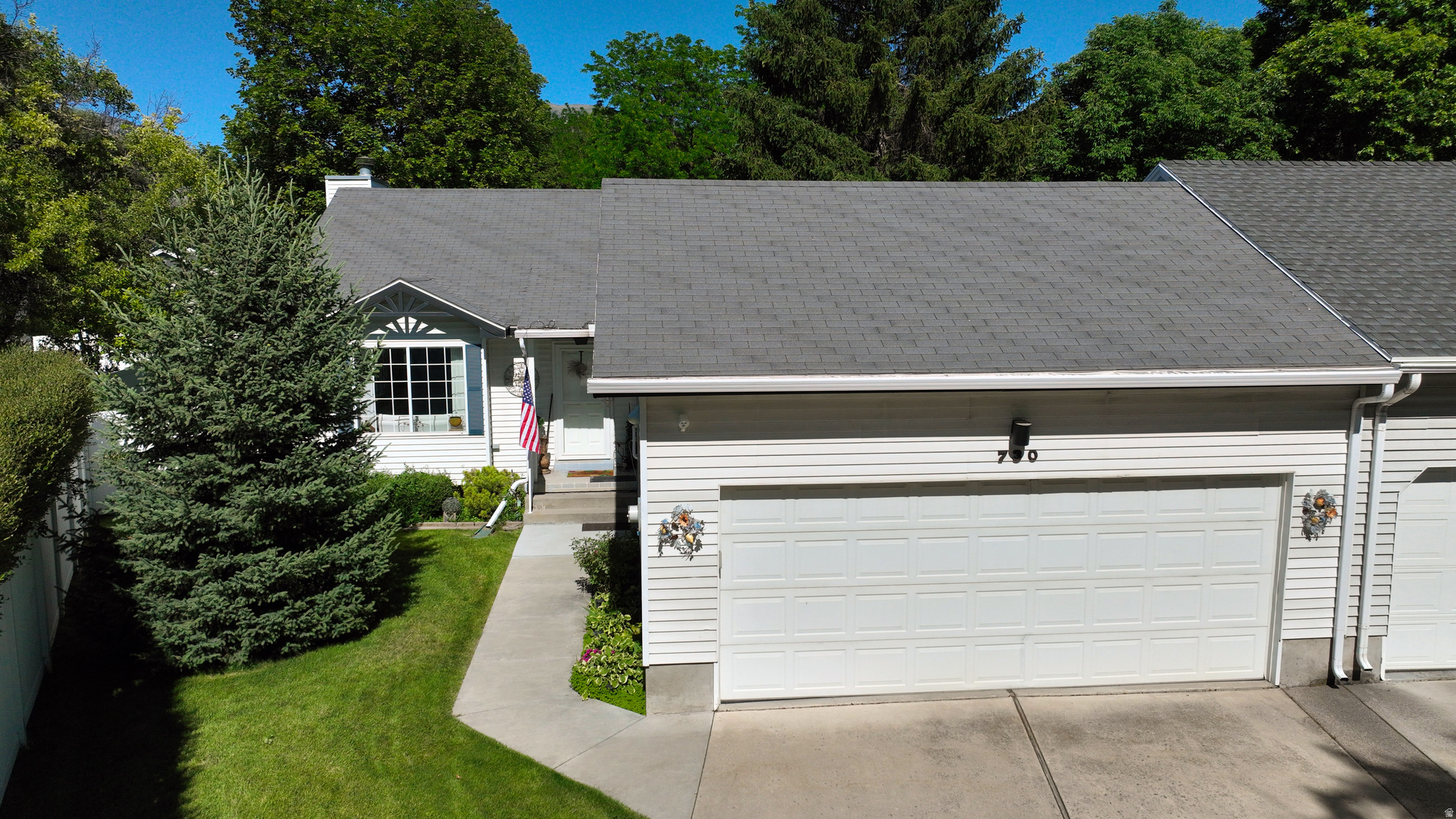 Discover the perfect blend of comfort and convenience in this charming one-story home nestled in a quiet, secluded 55+ community in the heart of Logan. Enjoy peaceful, low-maintenance living while being just minutes from grocery stores, shopping, dining, and everyday amenities. This inviting home offers a warm and welcoming atmosphere, making it an ideal place to relax and enjoy the best of Cache Valley living. Square footage figures are provided as a courtesy estimate only and were obtained from Cache County .  Buyer is advised to obtain an independent measurement.