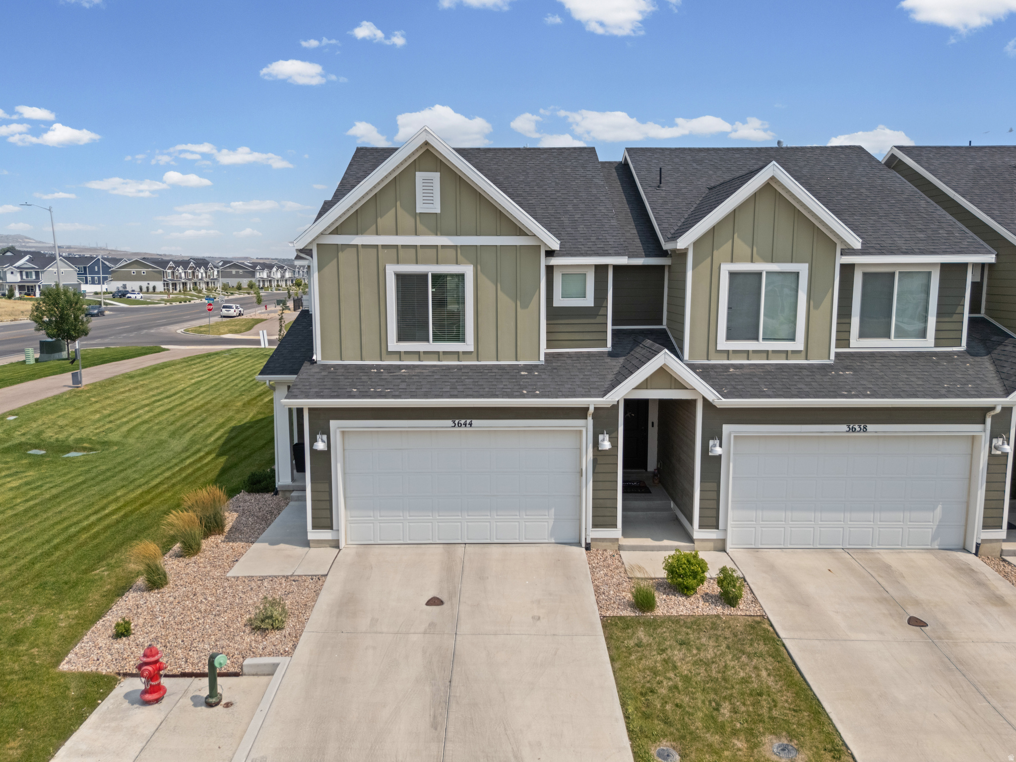 Welcome to this stunning end-unit townhome in Lehi, where style, space, and convenience come together to create an elevated living experience. From the moment you step inside, you're greeted by a bright, open-concept layout that seamlessly connects the spacious family room and modern kitchen, making it ideal for both everyday living and entertaining. The kitchen impresses with a large quartz island with bar seating, stainless steel appliances, and designer shiplap accents that add warmth and character to the semi-formal dining area, which opens directly to a private patio perfect for summer barbecues and outdoor gatherings. Upstairs, the oversized primary suite offers a true retreat with a full en-suite bath and dual closets, complemented by two additional bedrooms, a full bathroom, and a conveniently located laundry room. The fully finished basement expands your living space with a generous recreation area and a sleek three-quarter bathroom, perfect for hosting or relaxing. Enjoy access to exceptional HOA amenities including a clubhouse, pool, and pickleball courts, all designed to enhance your lifestyle. Ideally located just minutes from the new Primary Children's Hospital and surrounded by top shopping and dining options like Smith's Marketplace, Costco, Walmart, and local favorites, this home delivers both comfort and convenience. Schedule your private showing today and experience it for yourself. Buyer and Buyers agent to verify all information. Square footage figures are provided as a courtesy estimate only. Buyer is advised to obtain an independent measurement.