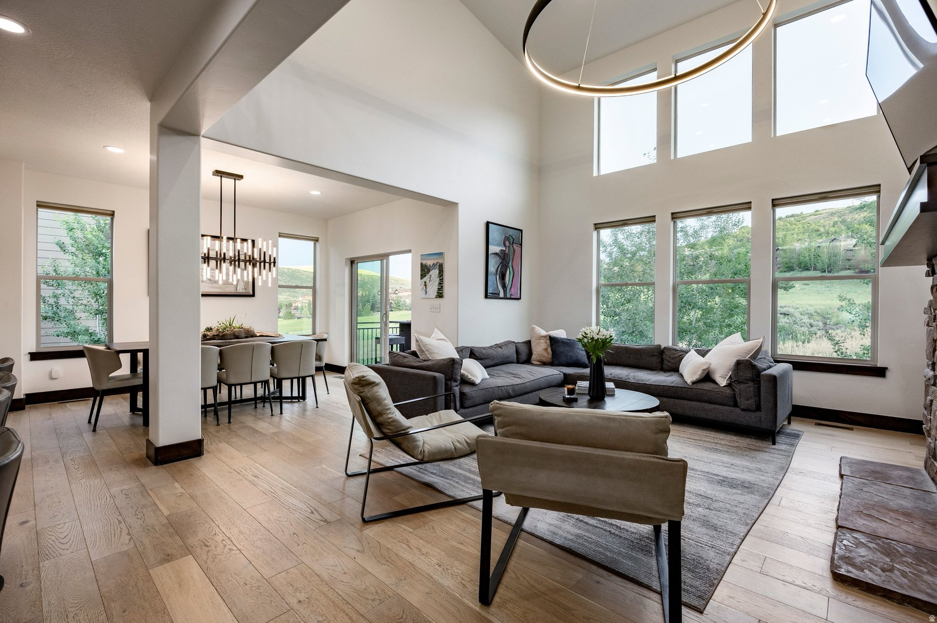 Contemporary mountain living meets exceptional convenience in this beautifully remodeled residence on a premium lot at The Retreat at Jordanelle. Ideally positioned just minutes from Deer Valley East Village, Park City Mountain, Historic Main Street, and the Jordanelle Reservoir, this home offers effortless access to world-class skiing, dining, recreation, and year-round adventure.  Thoughtfully reimagined with a sophisticated modern aesthetic, the residence is defined by an open-concept floor plan, soaring vaulted ceilings, and expansive windows that bathe the living spaces in natural light. Clean architectural lines, refined finishes, and carefully curated updates create an atmosphere that is both elegant and inviting-equally suited for entertaining or quiet mountain retreats.  Home is being sold furnished.   Located within a sought-after, dog-friendly community, the property is approved for short-term rentals, offering exceptional flexibility as a primary residence, luxurious second home, or income-producing investment. Residents enjoy a community clubhouse with pool, spa, gym and theatre room.  Whether enjoying fresh powder at nearby ski resorts, paddleboarding on the Jordanelle in summer, or exploring miles of surrounding trails with your four-legged companion, this residence embodies the effortless mountain lifestyle that defines Park City living.  Offering contemporary design, an enviable location, and outstanding investment potential, this turnkey home is a rare opportunity to enjoy the best of Utah's mountain lifestyle.